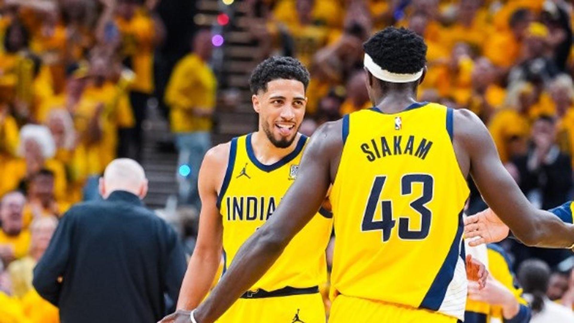 Los Pacers eliminan a los Knicks y vuelven a las Finales de la NBA

REMITIDA / HANDOUT por INDIANA PACERS

Fotografía remitida a medios de comunicación exclusivamente para ilustrar la noticia a la que hace referencia la imagen, y citando la procedencia de la imagen en la firma

01/06/2025