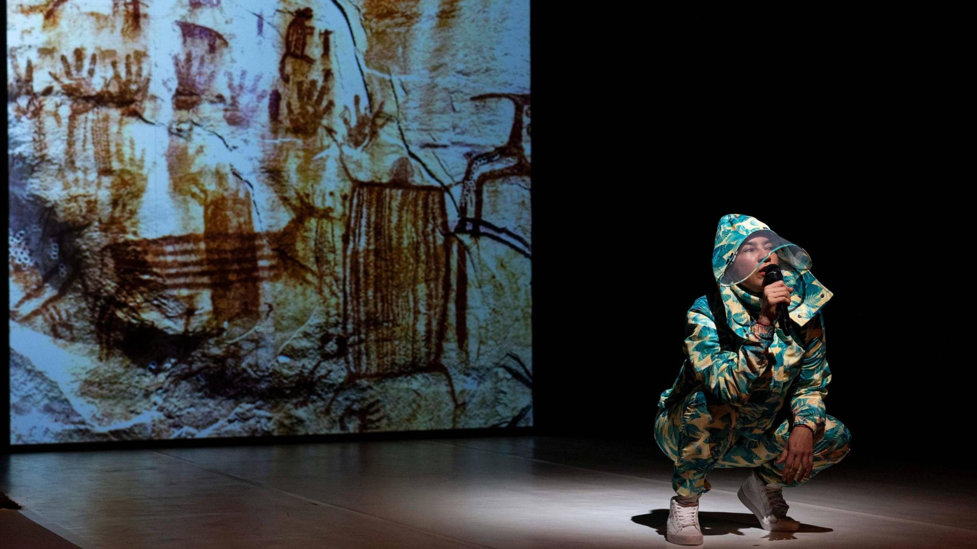 Martha Hincapié en la obra 'Amazonia 2040'