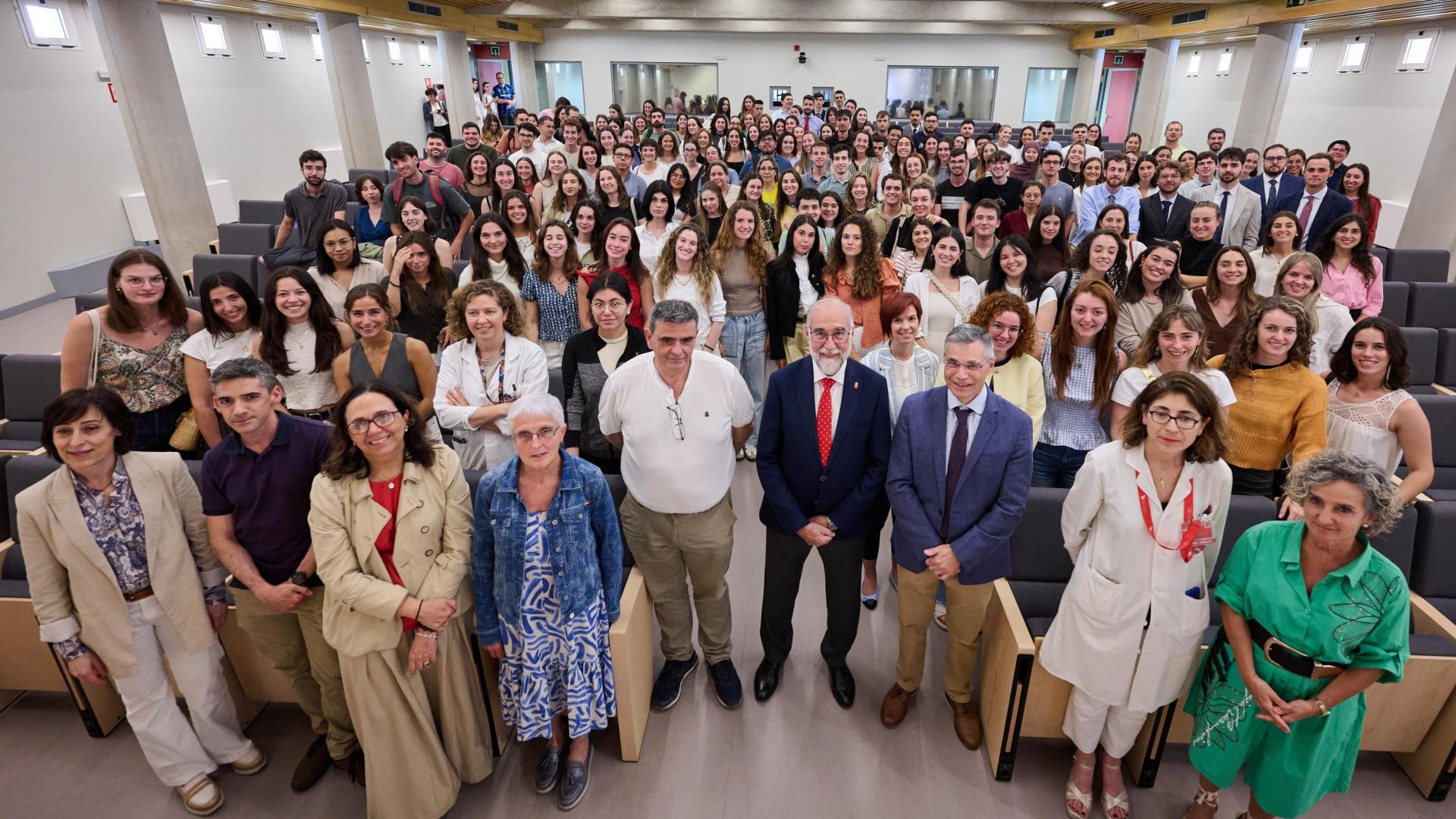 Acto de bienvenida a los nuevos residentes en Navarra