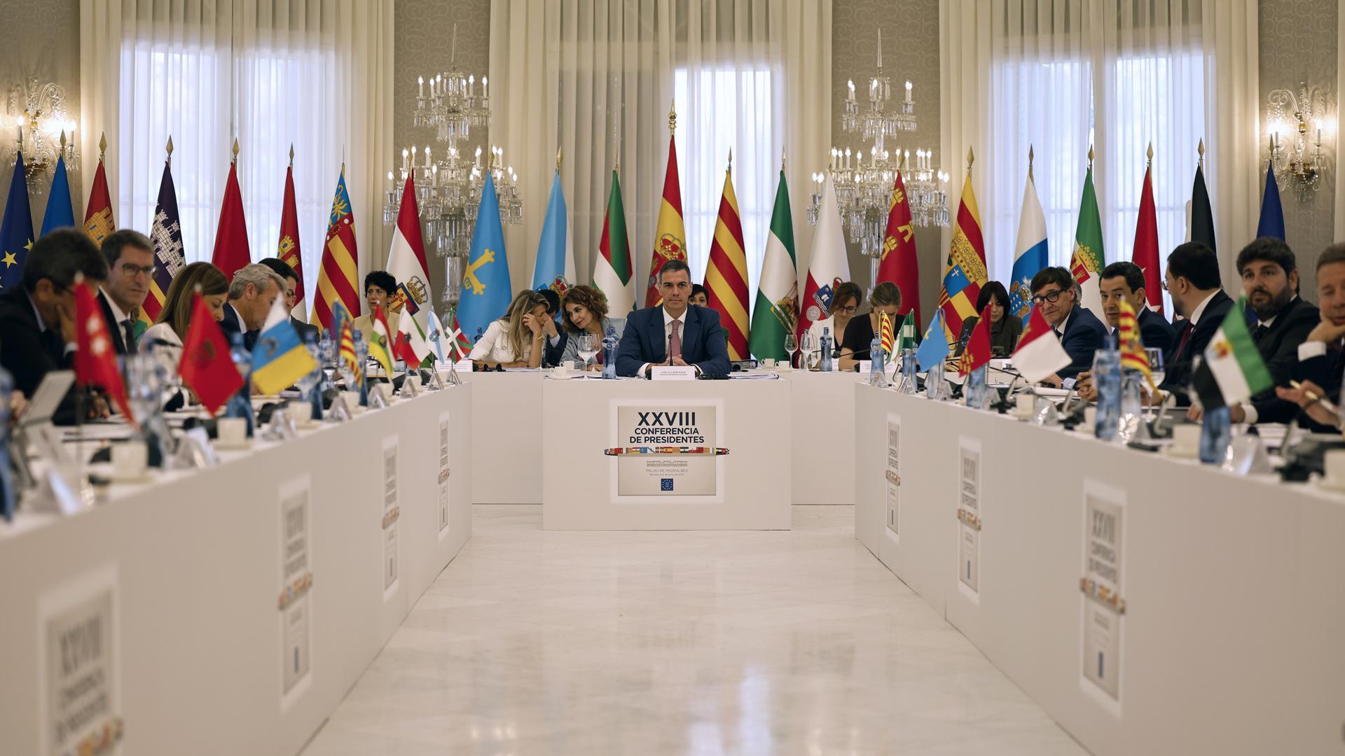 Imagen de la Conferencia de Presidentes celebrada este viernes 6 de junio en Barcelona