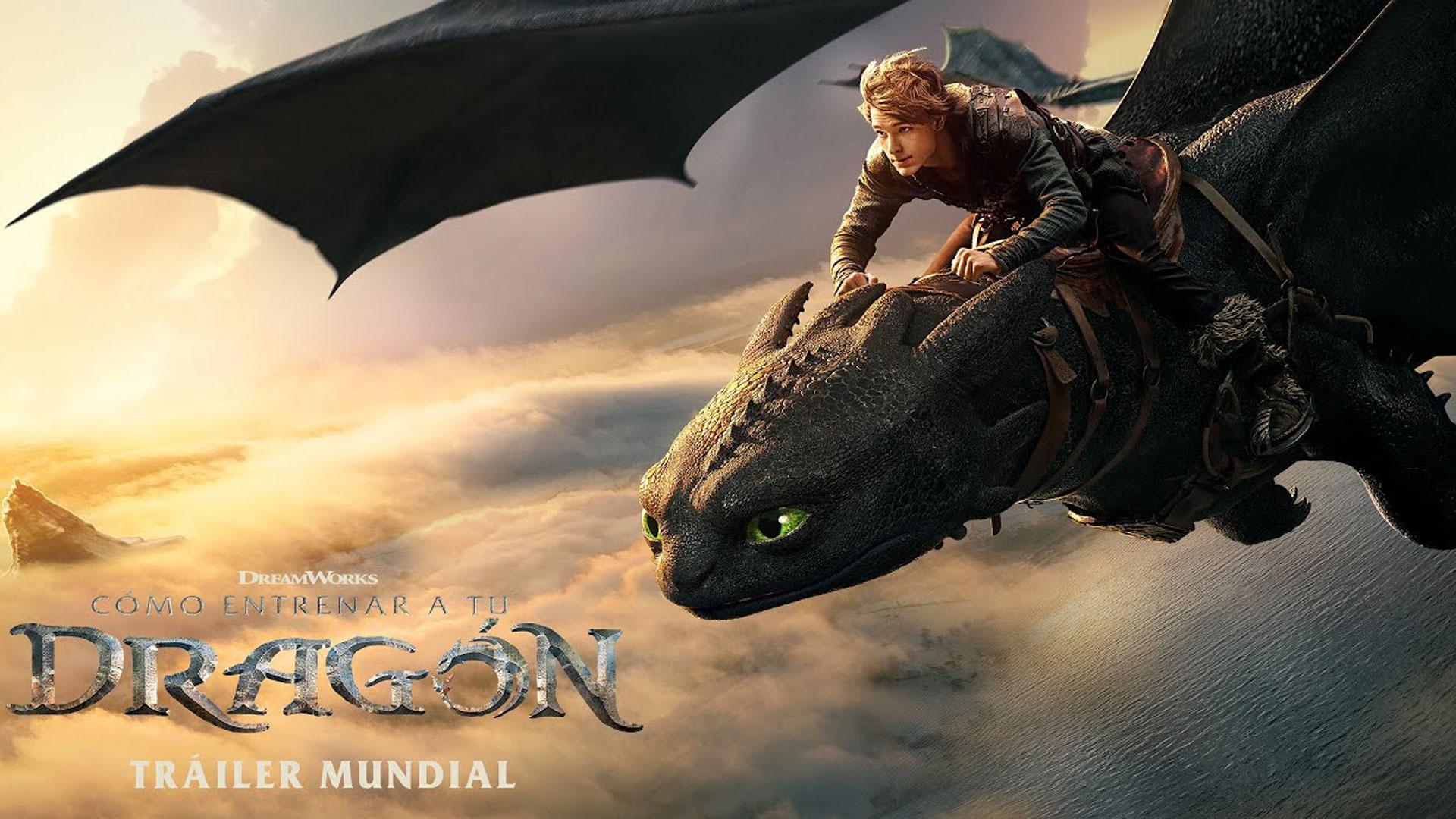 Imagen del tráiler de 'Como entrenar a tu dragón'
