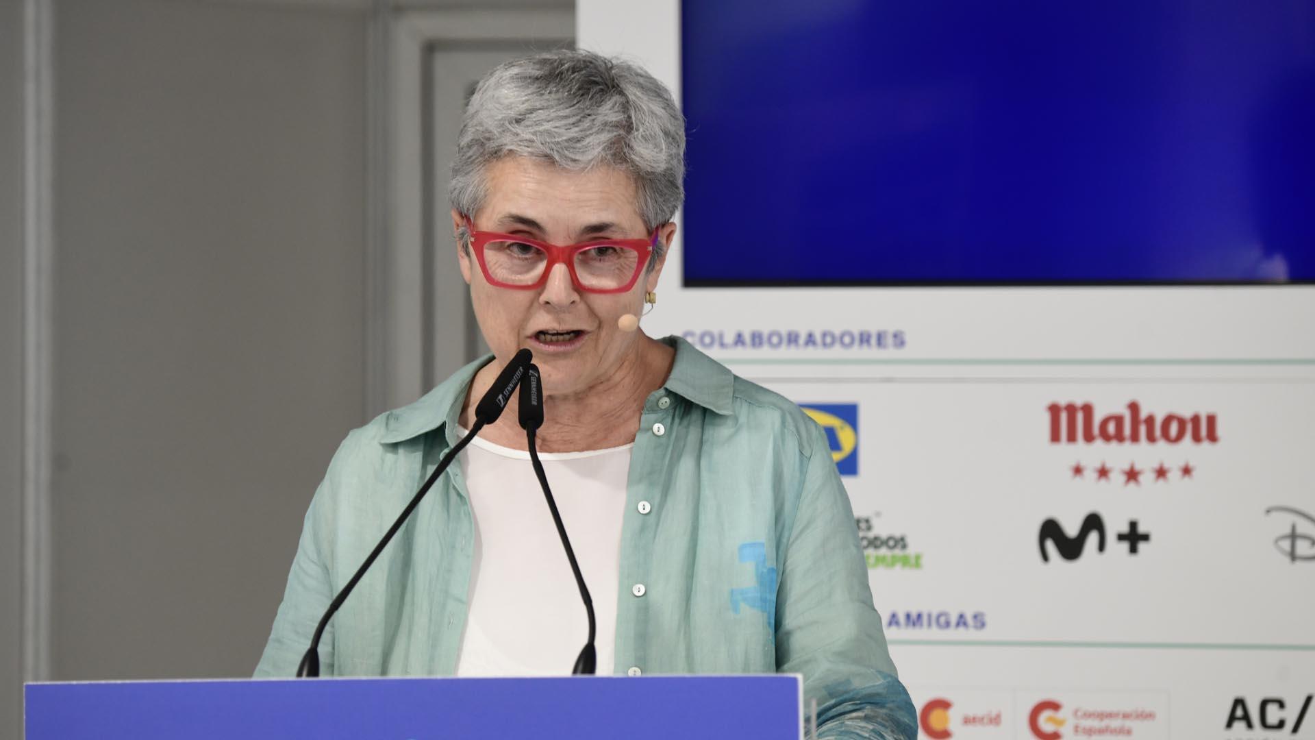 Eva Orúe, directora de la Feria del Libro de Madrid