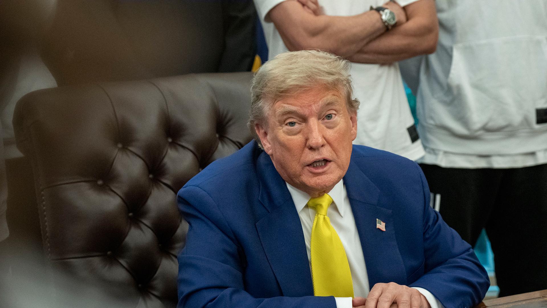 Trump, en la Casa Blanca