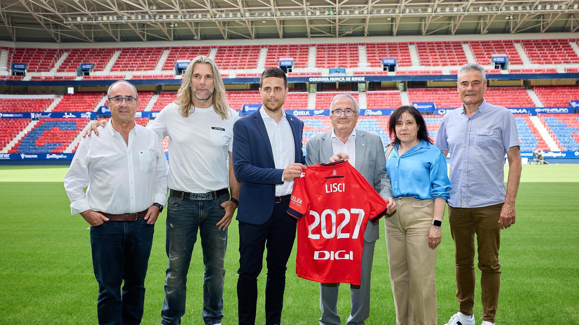 Presentación de Alessio Lisci como nuevo entrenador de Osasuna.