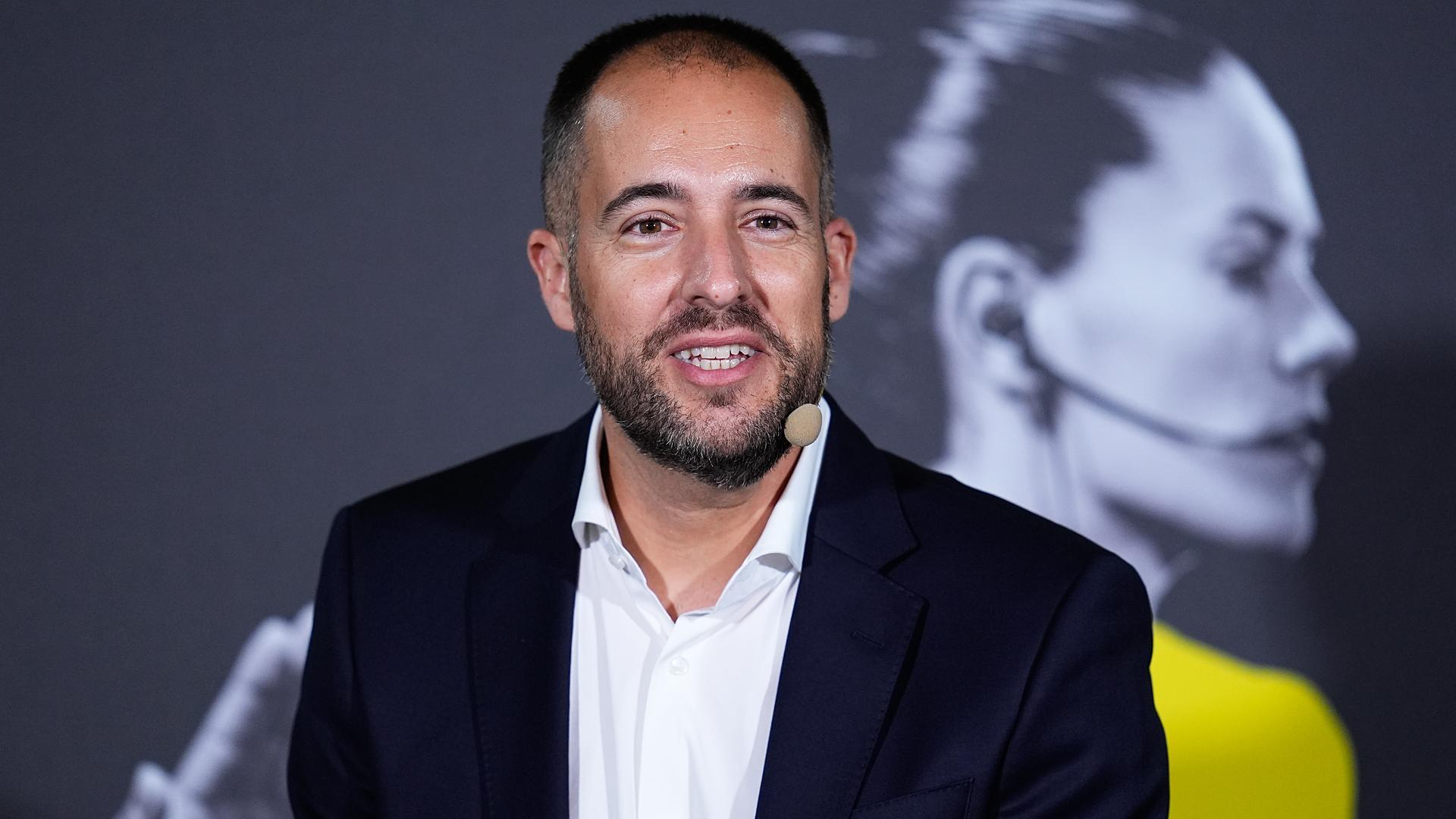 Francisco Soto Balirac, nuevo presidente del Comité Técnico de Árbitros, durante su comparecencia ante los medios este miércoles 2 de julio /