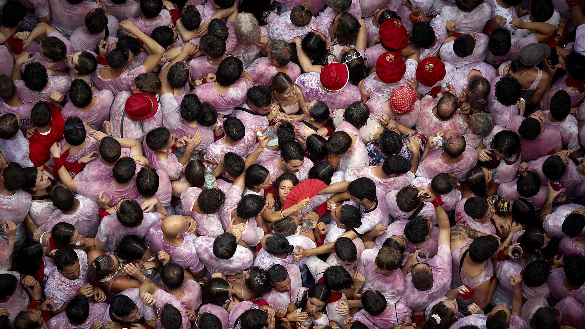 Chupinazo San Fermín 2025.