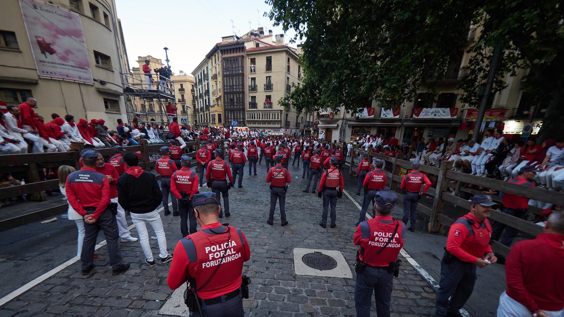 Fotos del segundo encierro de San Fermín 2025 en Pamplona