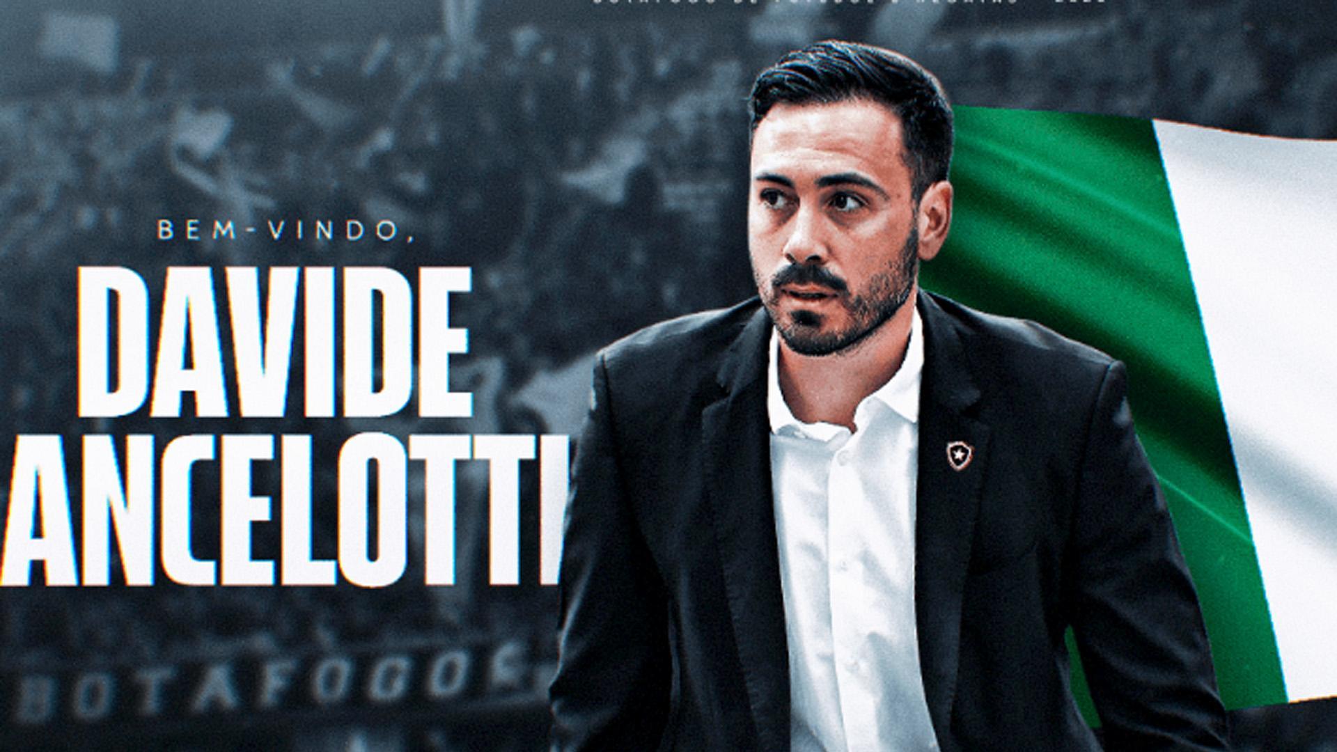 El Botafogo ha anunciado este martes la contratación de Davide Ancelotti
