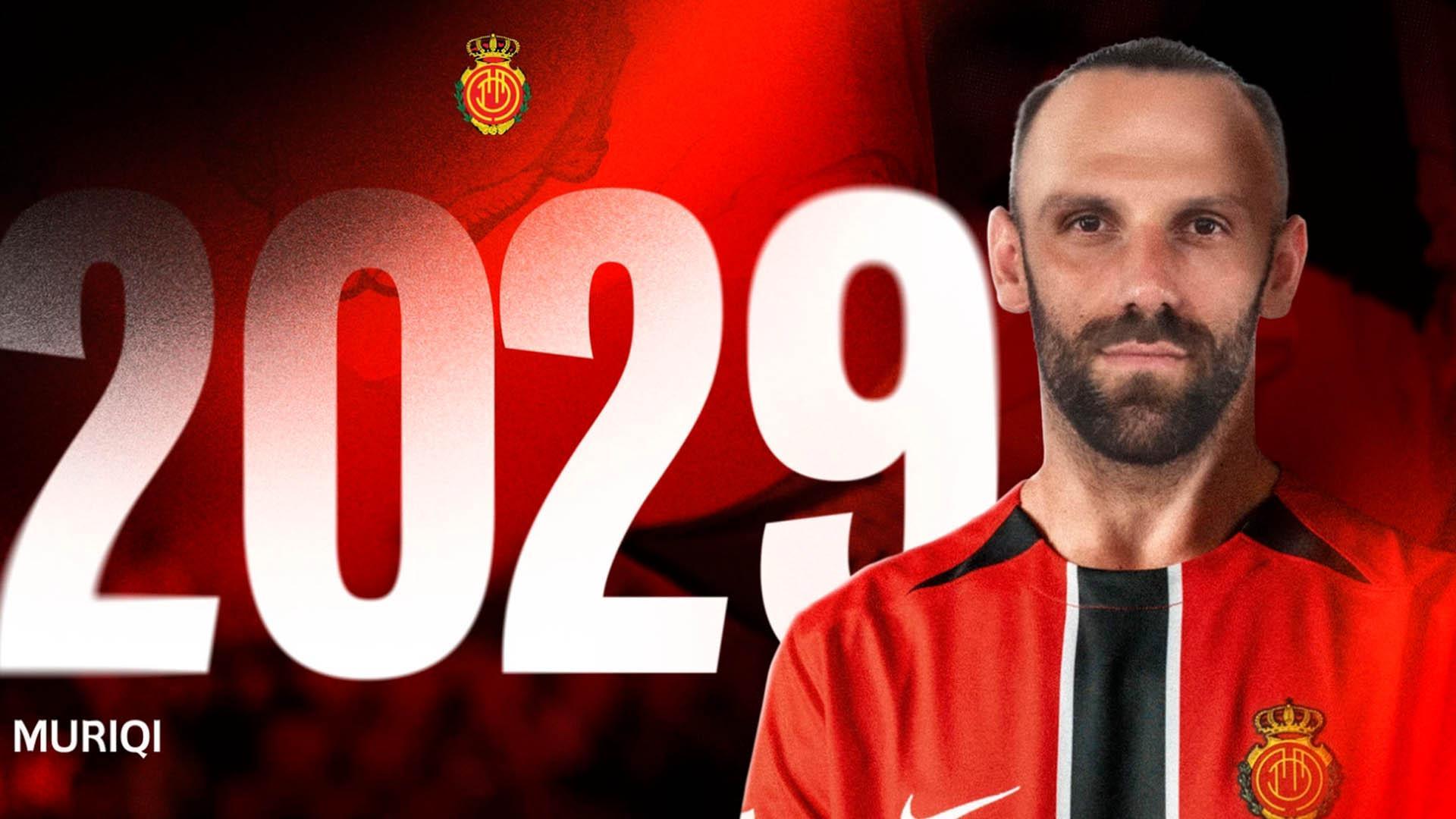 Muriqi renueva con el Mallorca