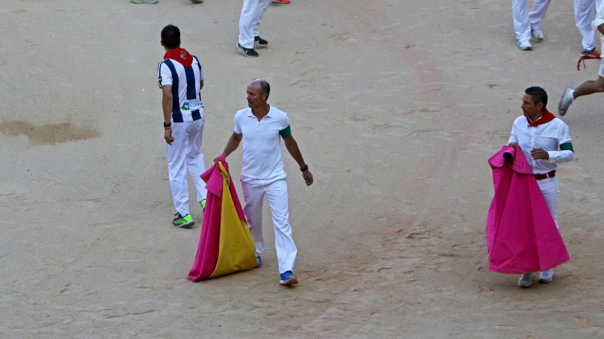 A la izquierda, José Manuel Rodríguez Fácila, 'Piqui', junto a Manolo de los Reyes.
