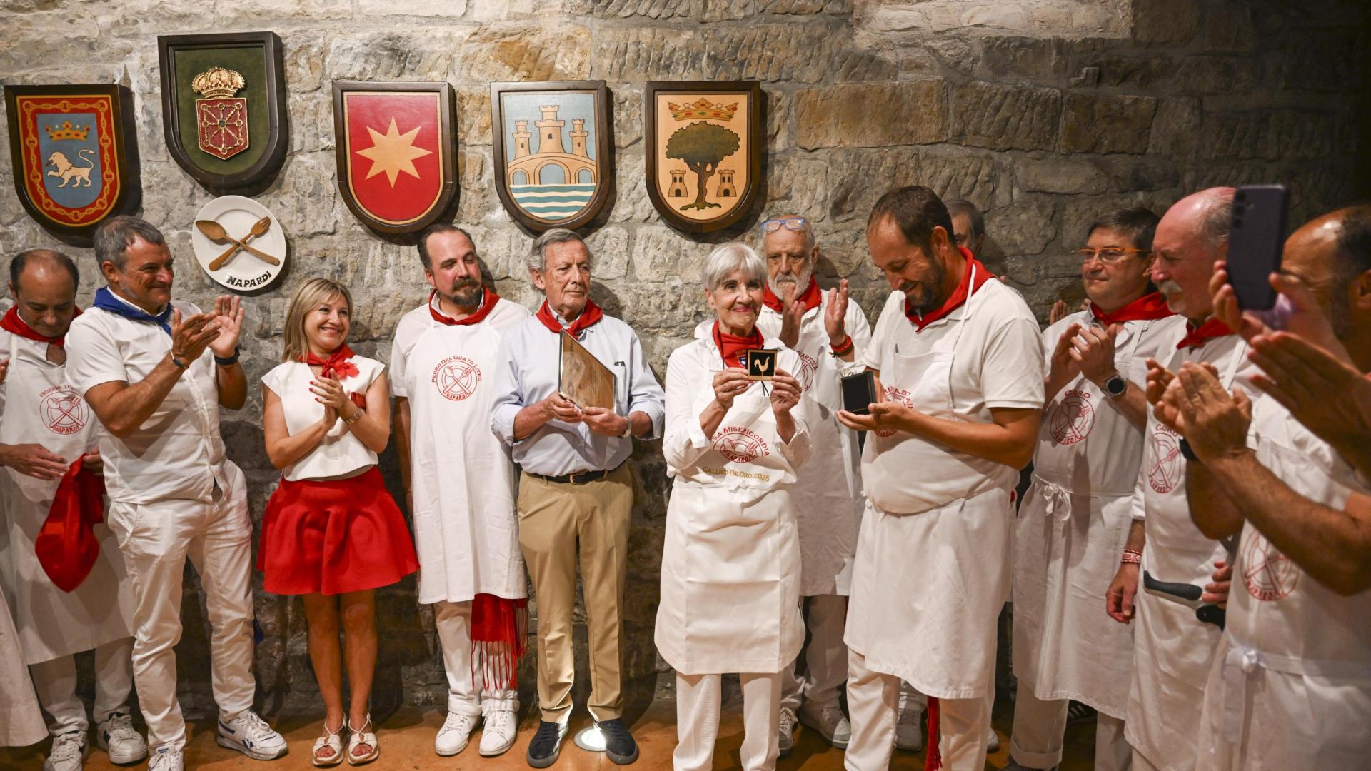 *A: Irati Aizpurua San Román
*F: 10-07-25
*T: Entrega del Galliko de Oro a la Casa Misericordia.
*L: Napardi, Pamplona.