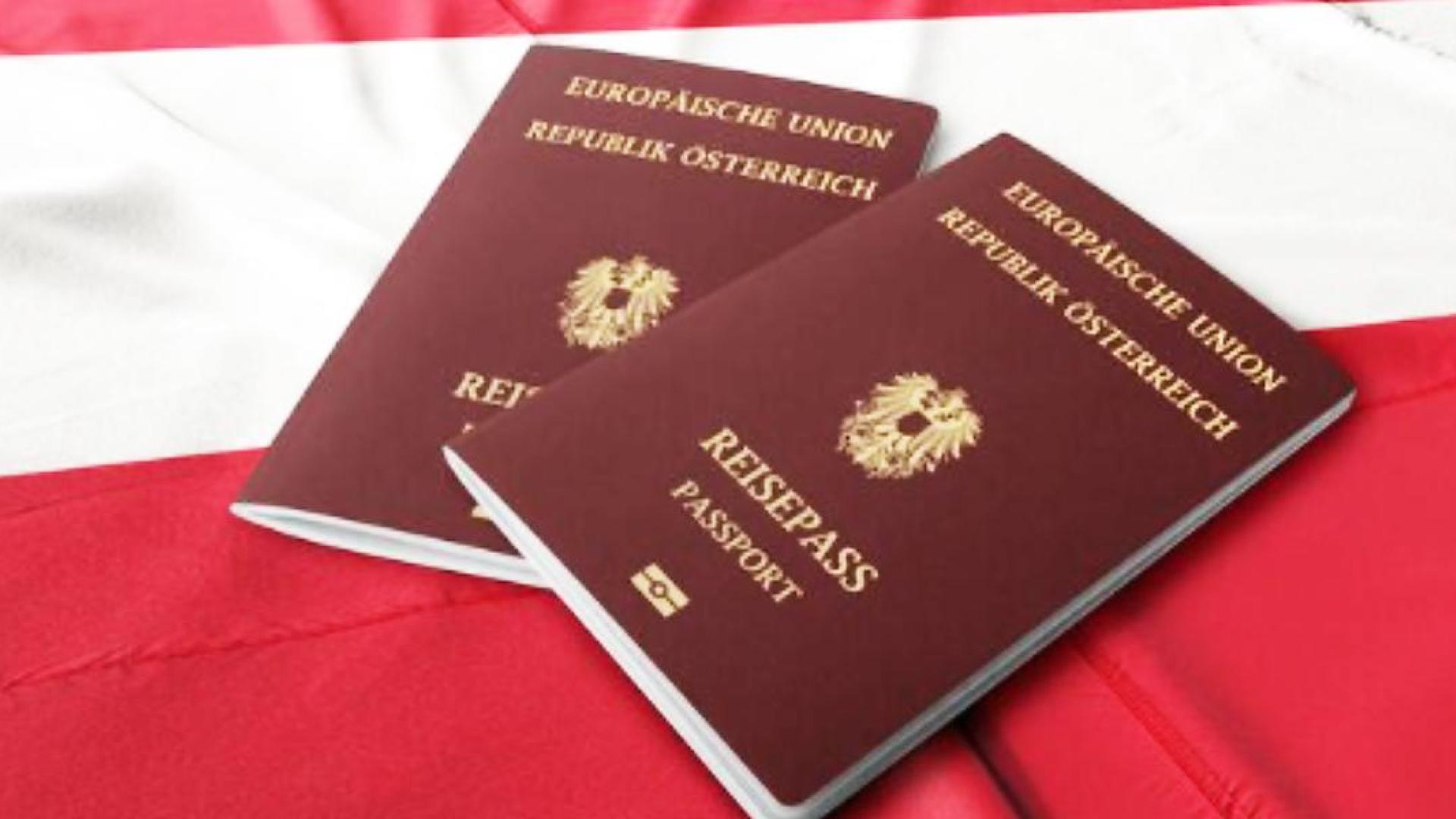 Pasaportes austríacos