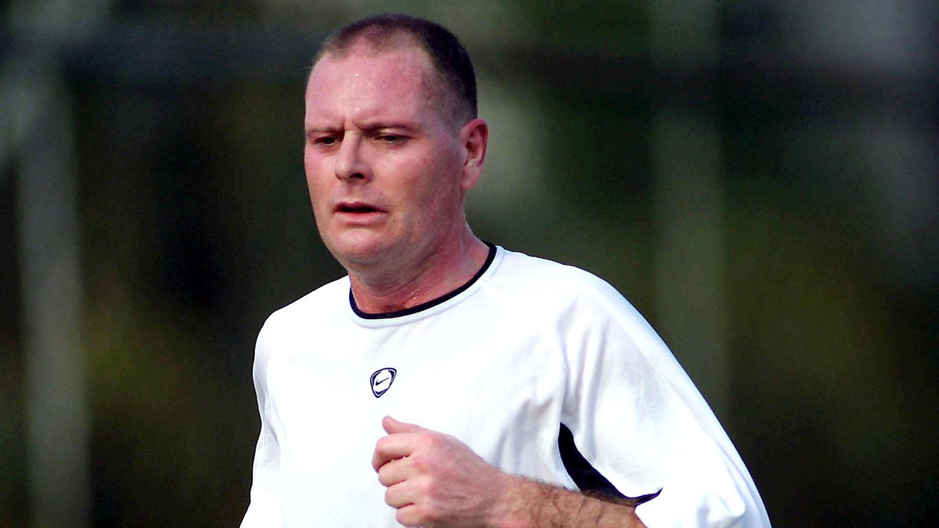 El ex futbolista inglés Paul Gascoigne