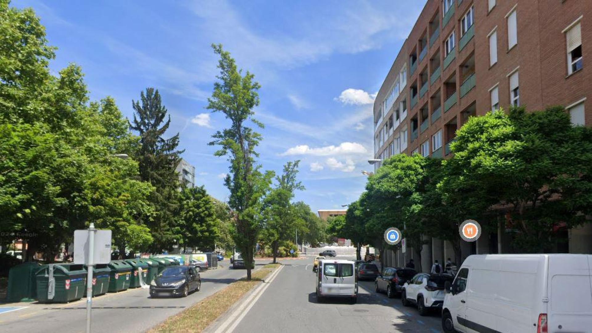 Imagen de la Avenida Pamplona, entre Pamplona y Barañáin