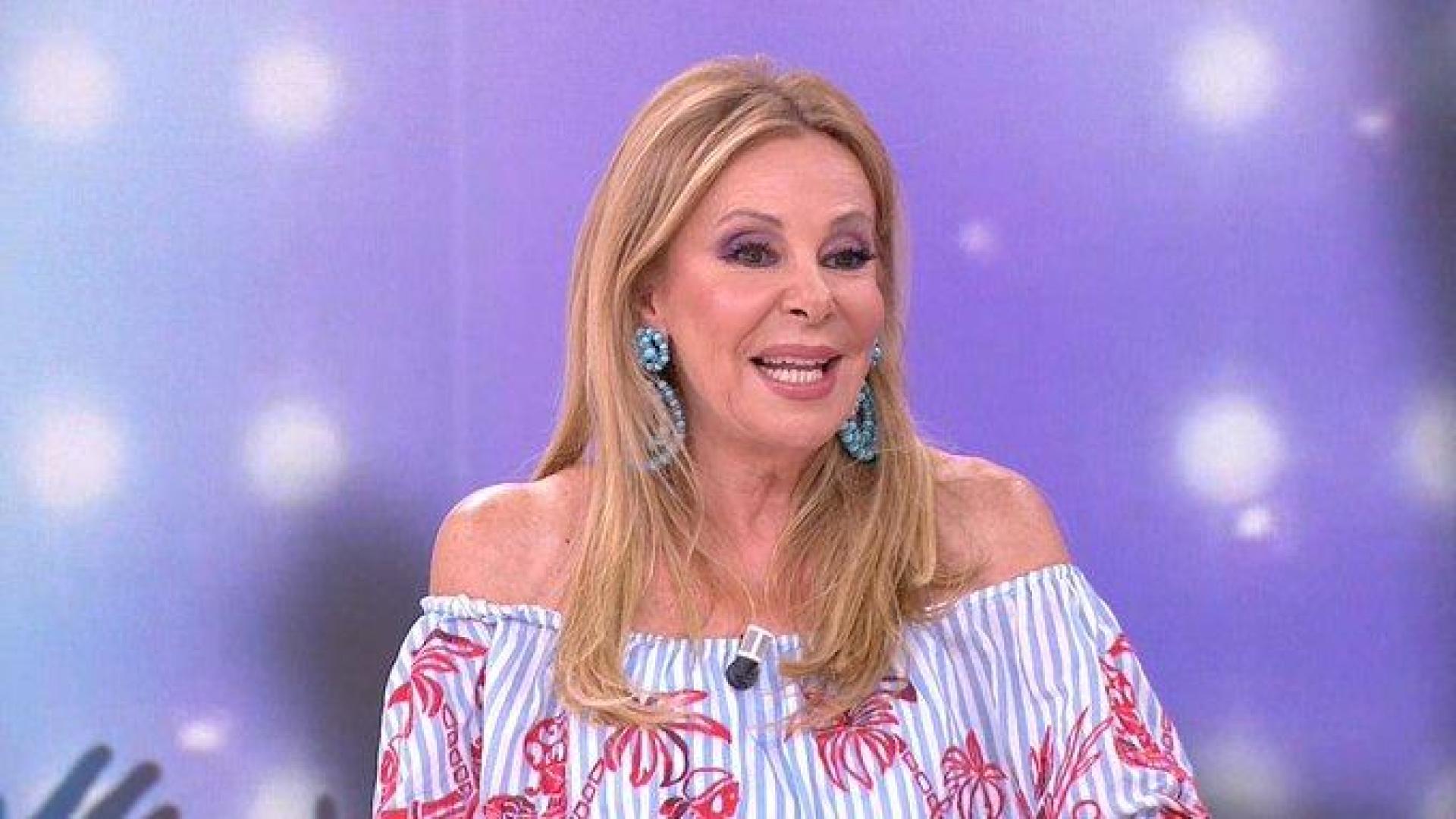 Ana Obregón, en un momento de la entrevista en 'Y ahora Sonsoles'