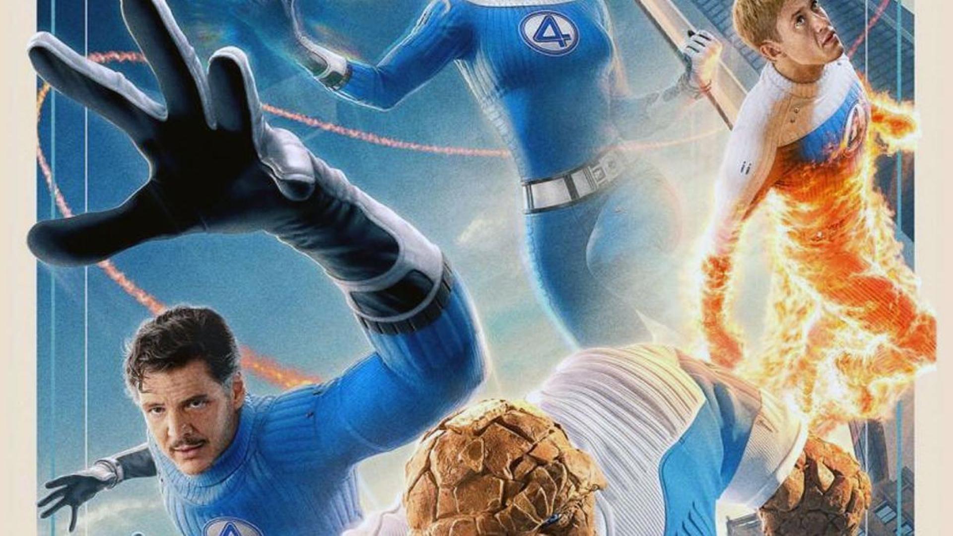 Cartel de 'Los 4 Fantásticos'