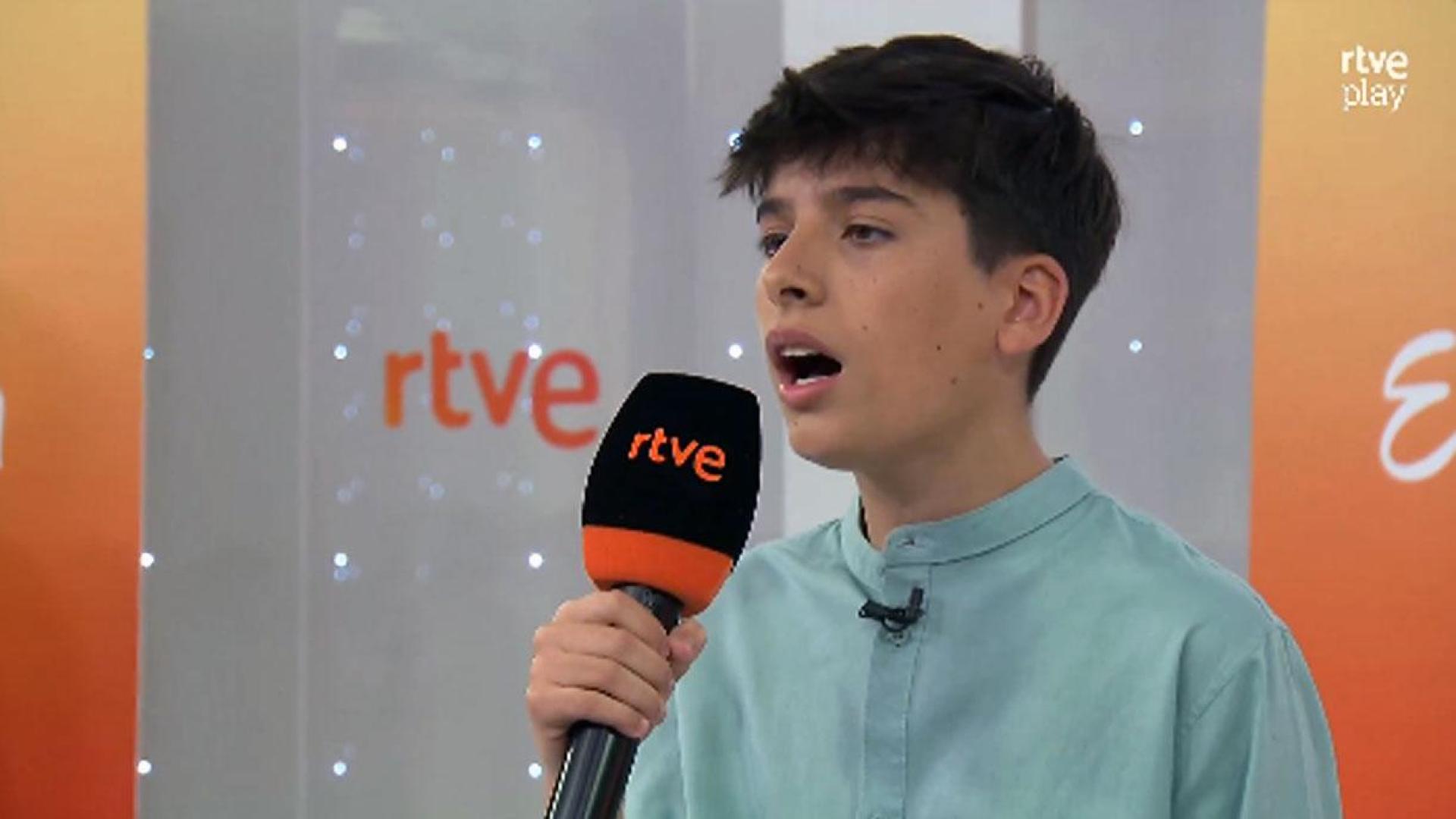 Gonzalo Pinillos, este miércoles en RTVE
