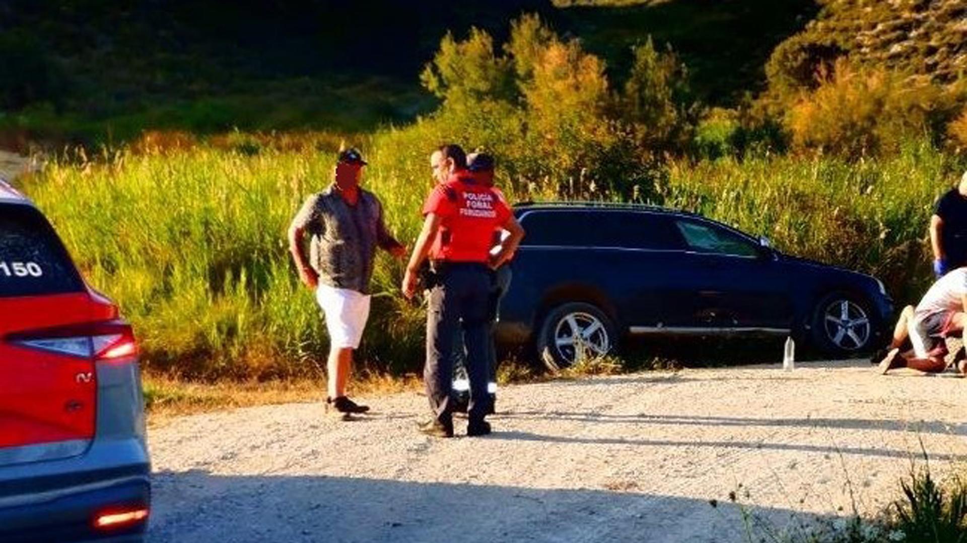 Accidente en Obanos, conductor imputado por negativa a realizar alcoholemia