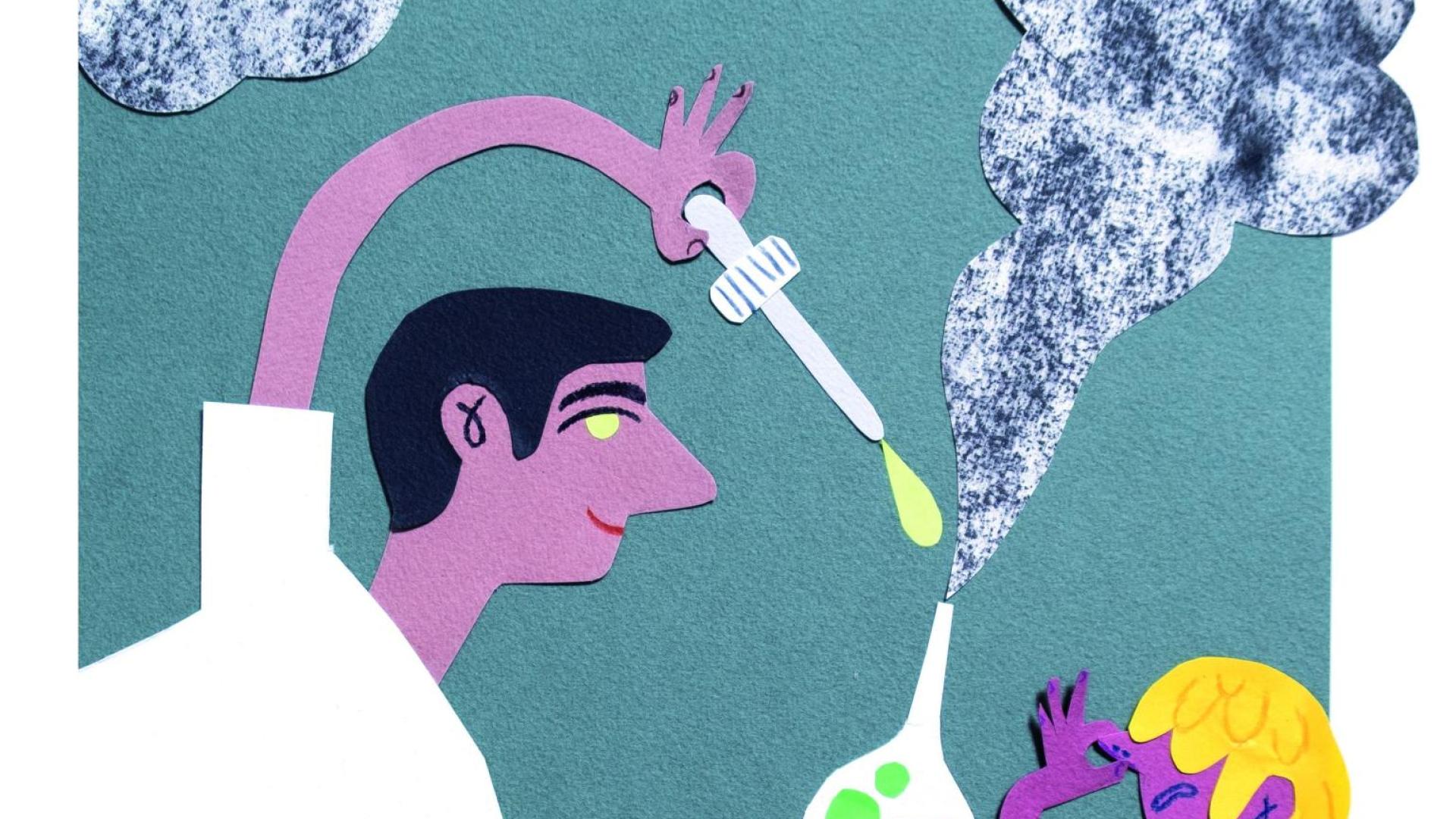 Liburuaren ilustrazio bat