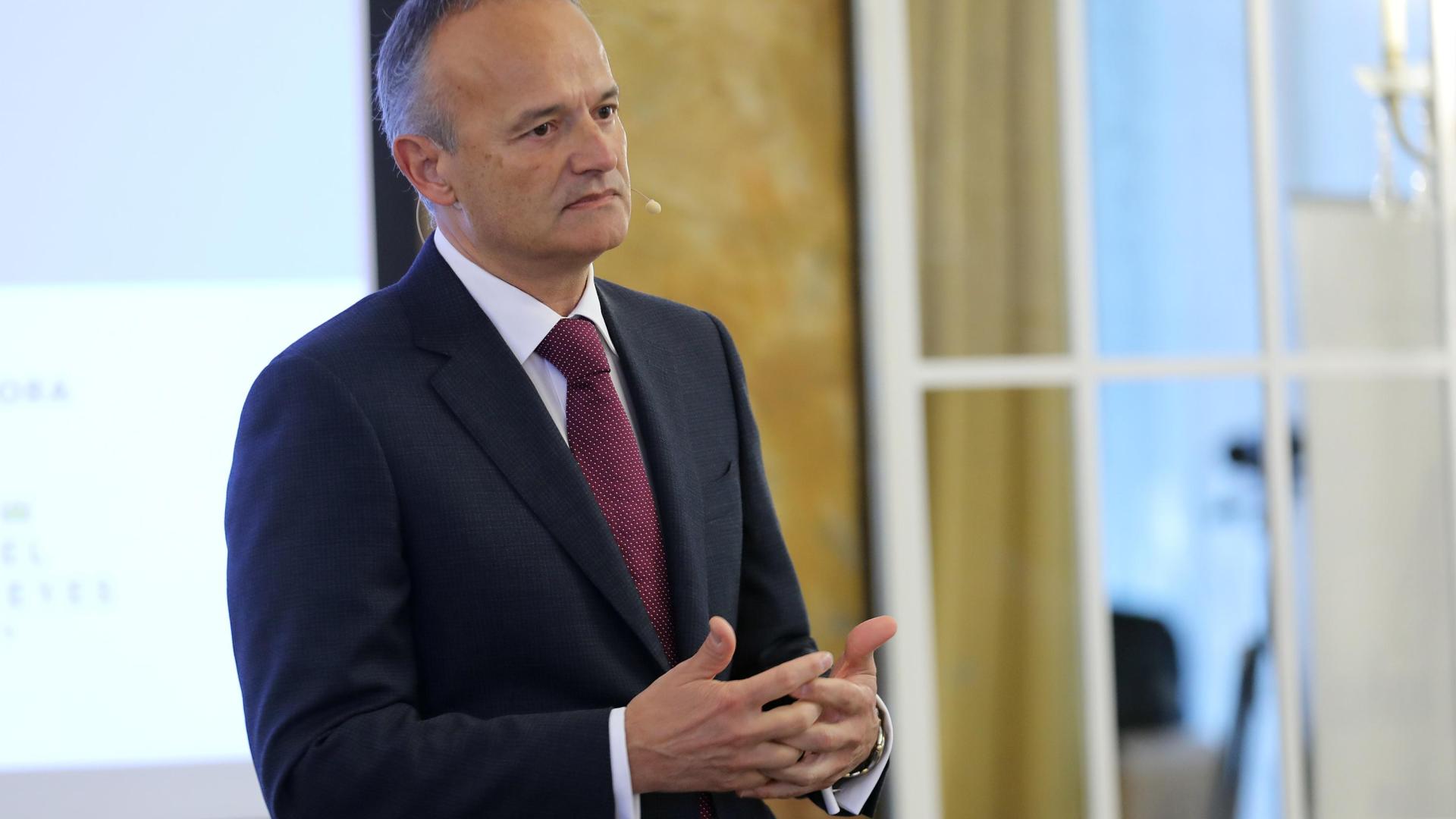 Manuel Piquer, en un acto en el hotel Tres Reyes