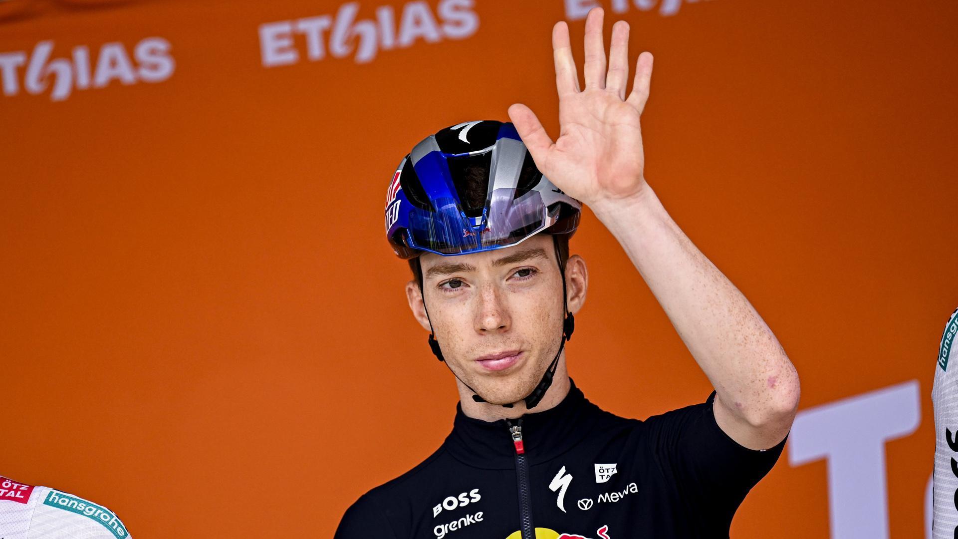 Roger Adriá, corredor español del Bora Hansgrohe