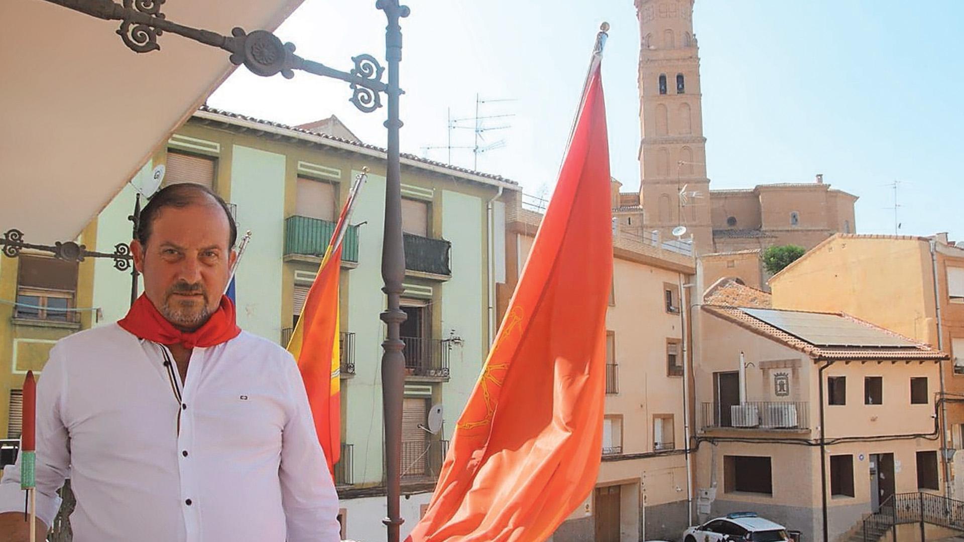 Juan Carlos Olea Martínez será el encargado de lanzar hoy el cohete de fiestas en Funes