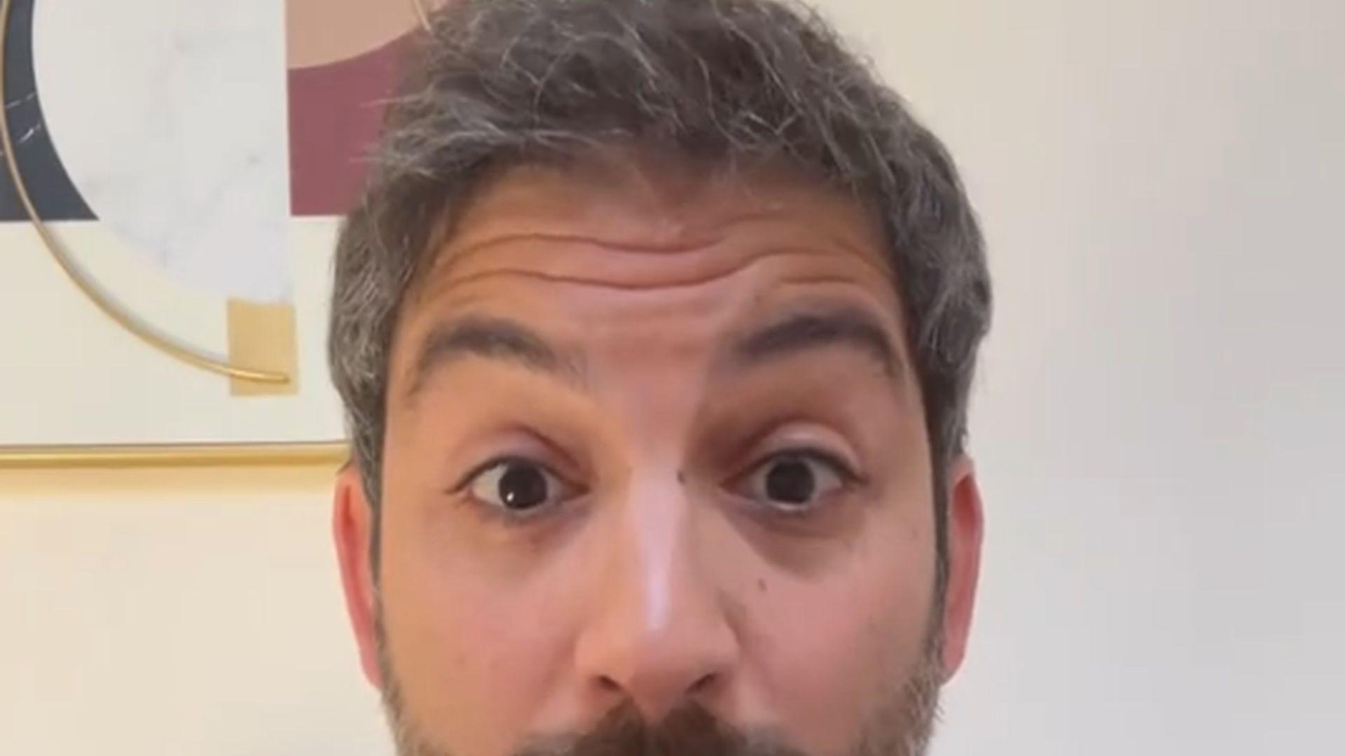 Álvaro Fernández en su cuenta de TikTok