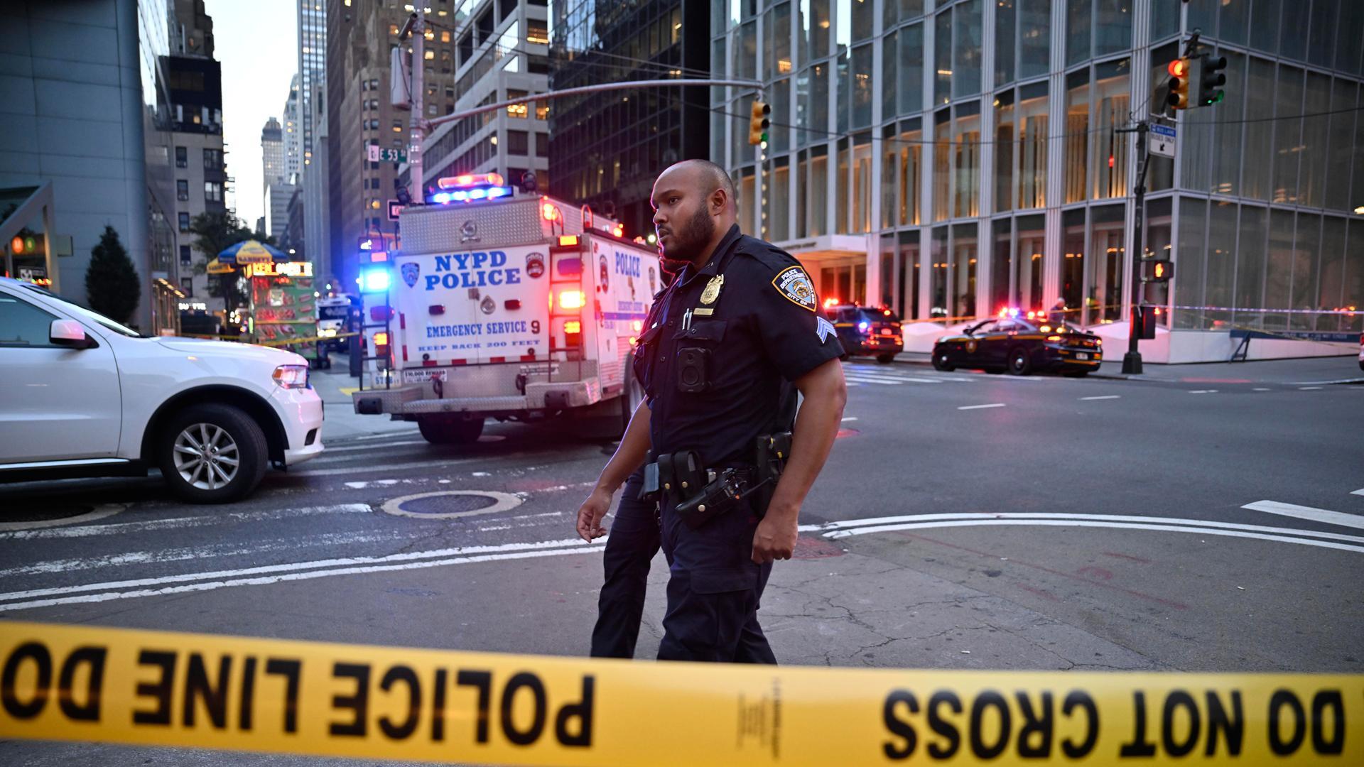 Imagen de archivo de unos agentes de policía de la ciudad de Nueva York