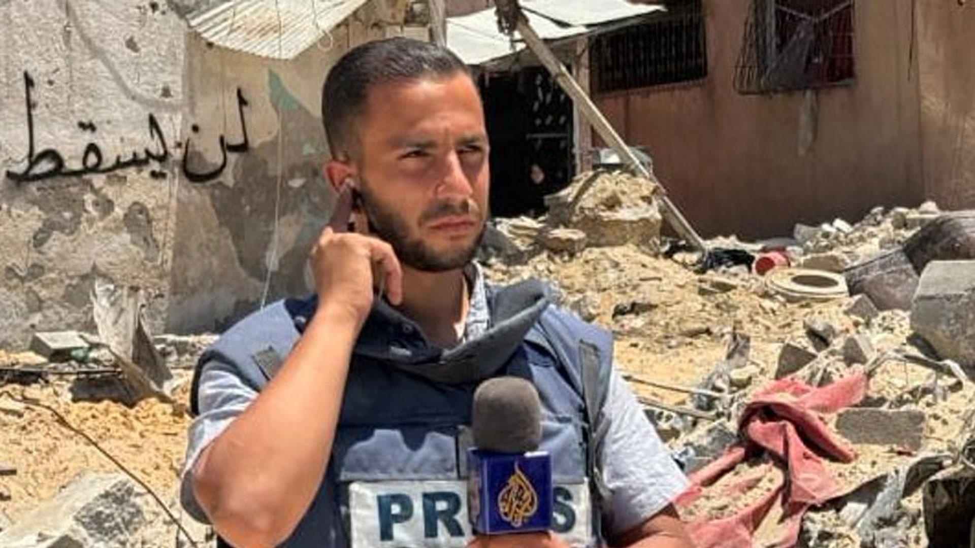 El periodista palestino Anas al Sharif