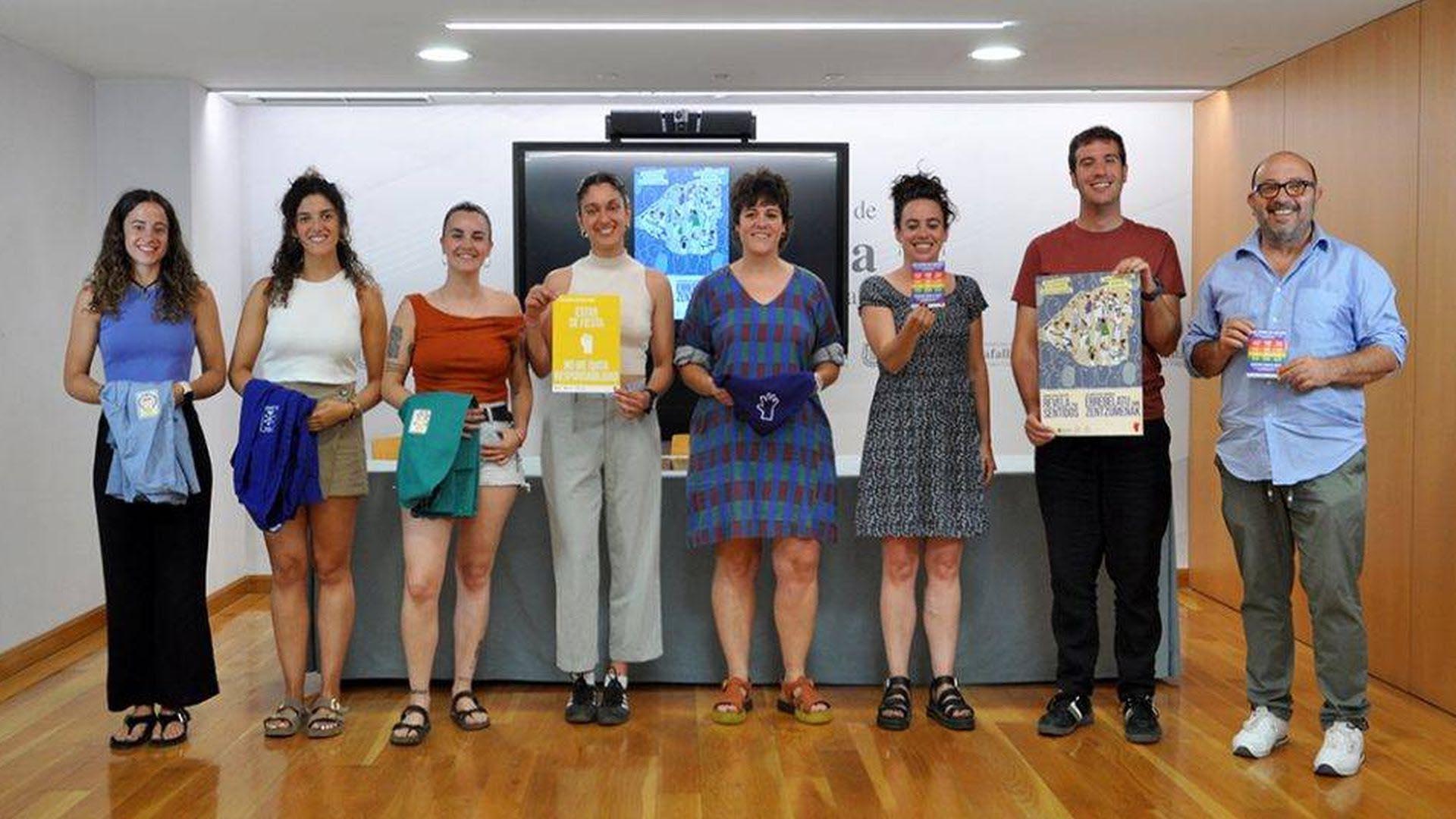 Representantes municipales y de los colectivos presentaron la campaña