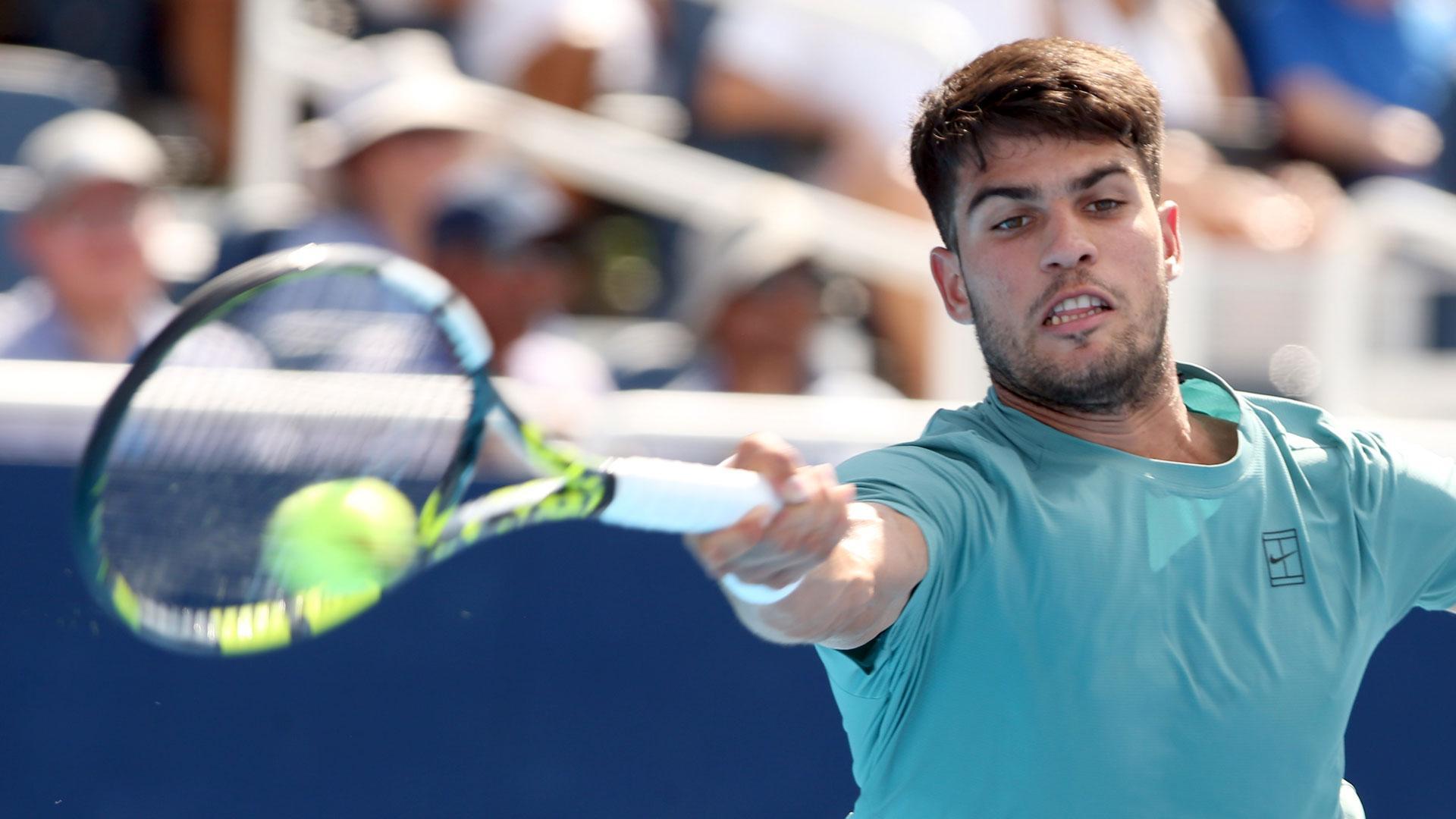 Carlos Alcaraz se ha clasificado este martes para los octavos de final en el torneo de Cincinnati