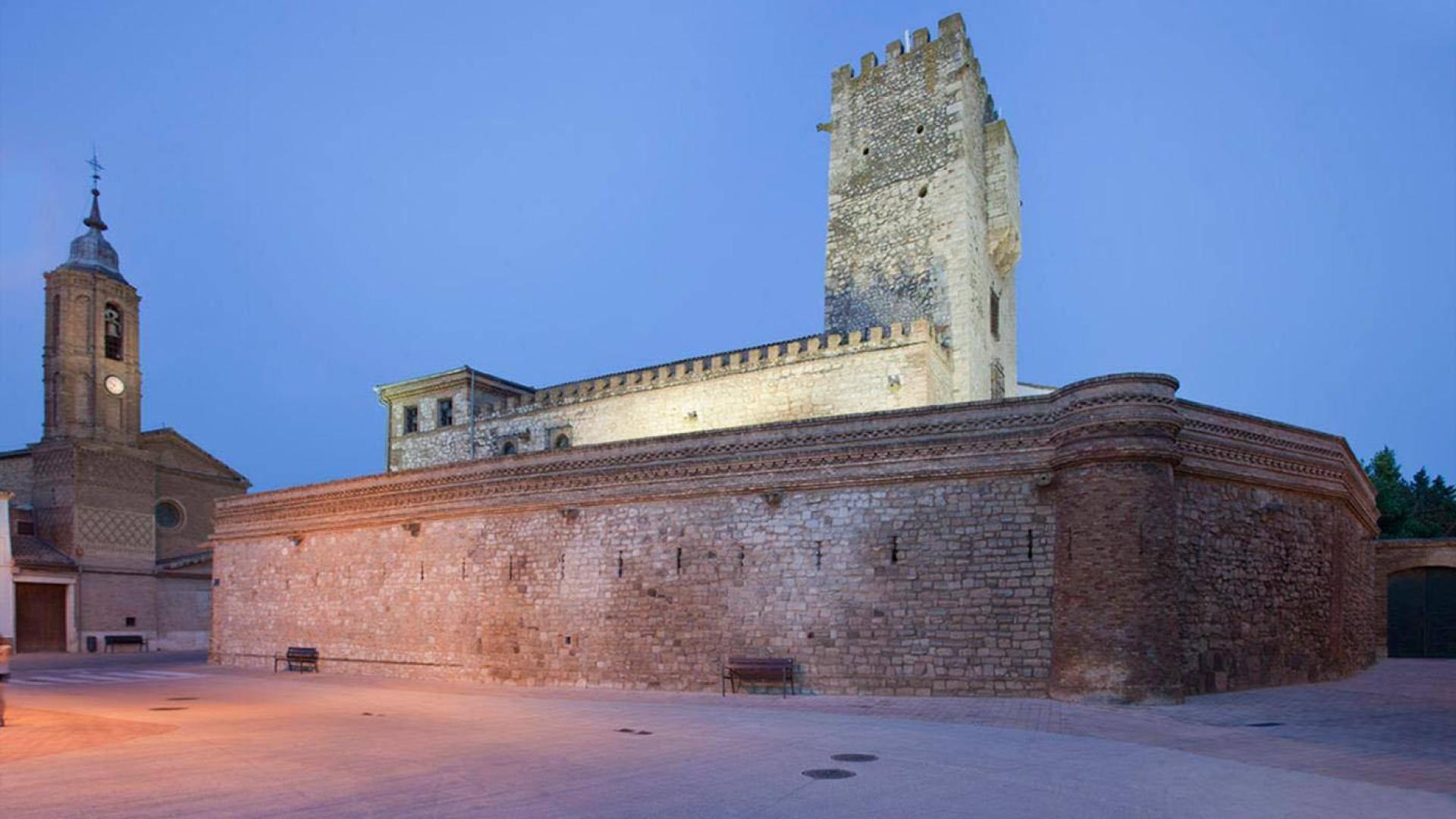 Imagen del castillo de Cortes, sede del triple evento