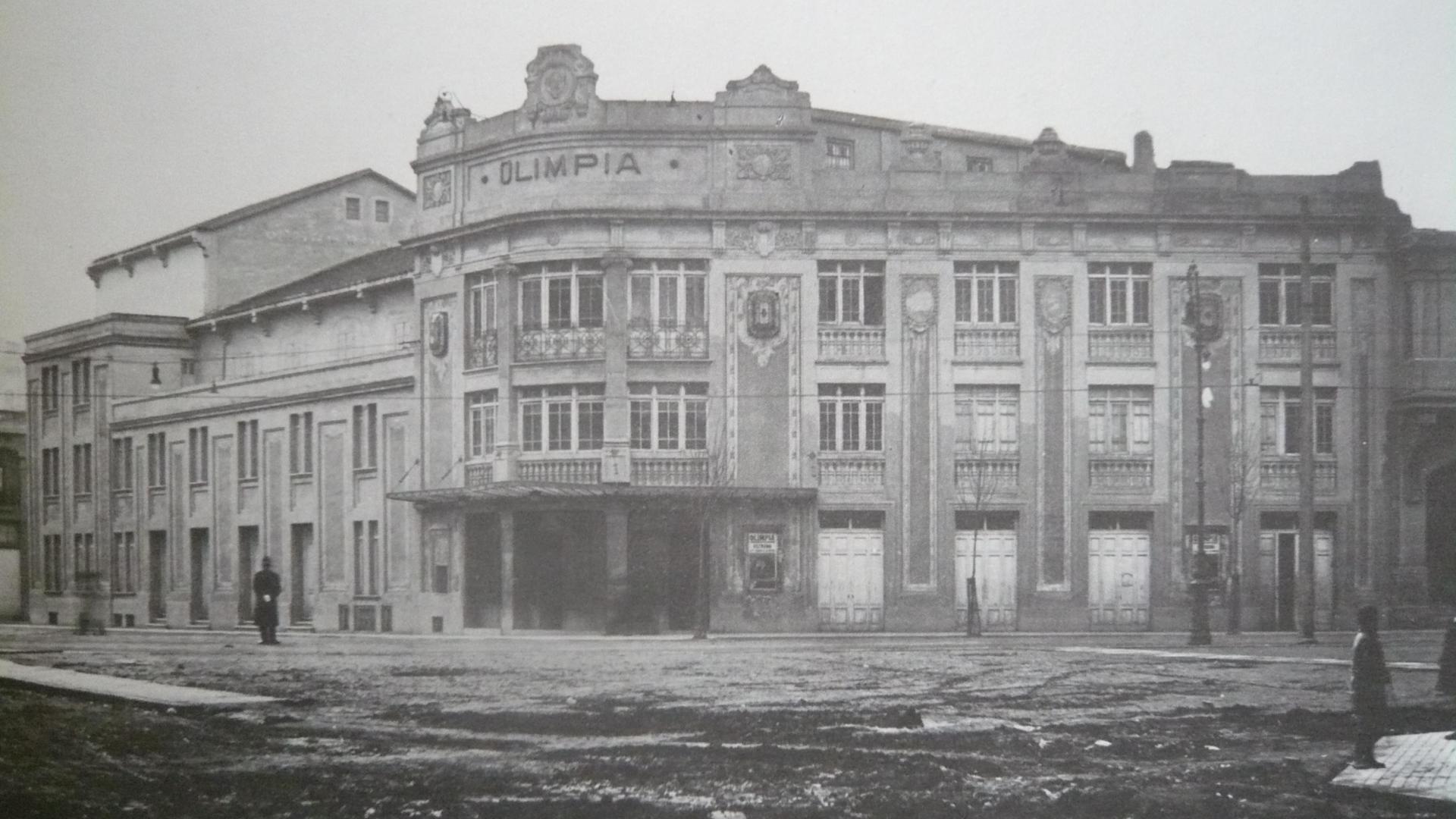El Olimpia hacia 1925
