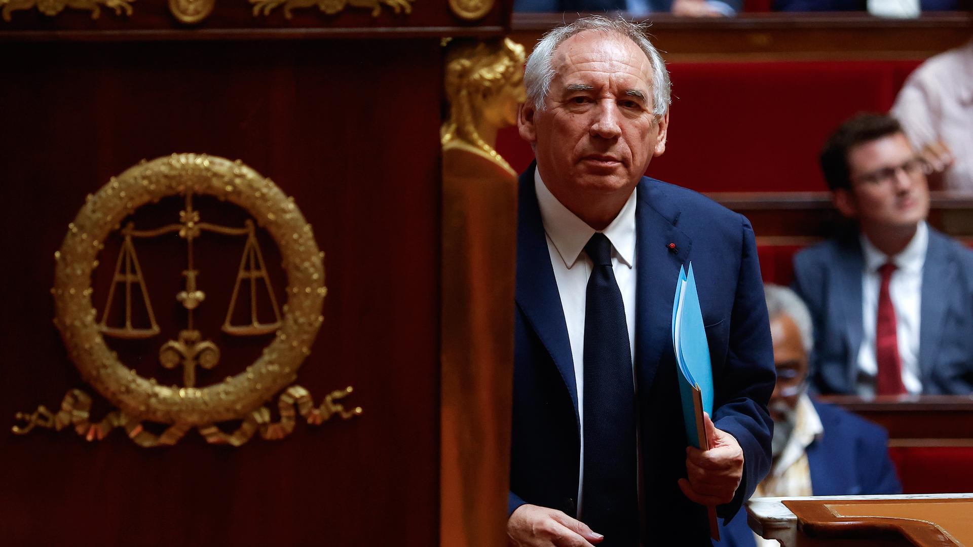El primer ministro francés, François Bayrou