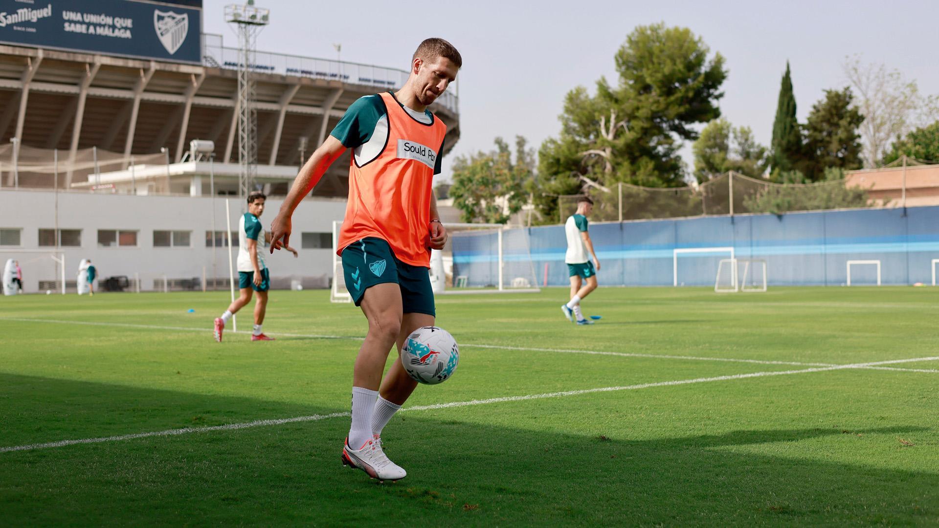 Darko Brasanac, en un entrenamiento con su nuevo equipo
