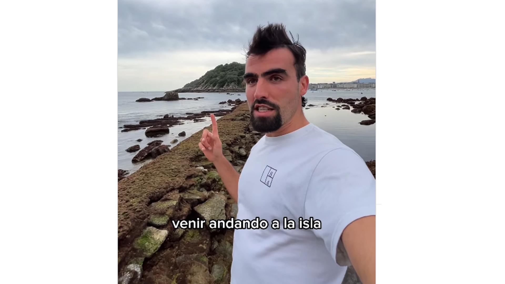 Eneko García, influencer donostiarra de 26 años