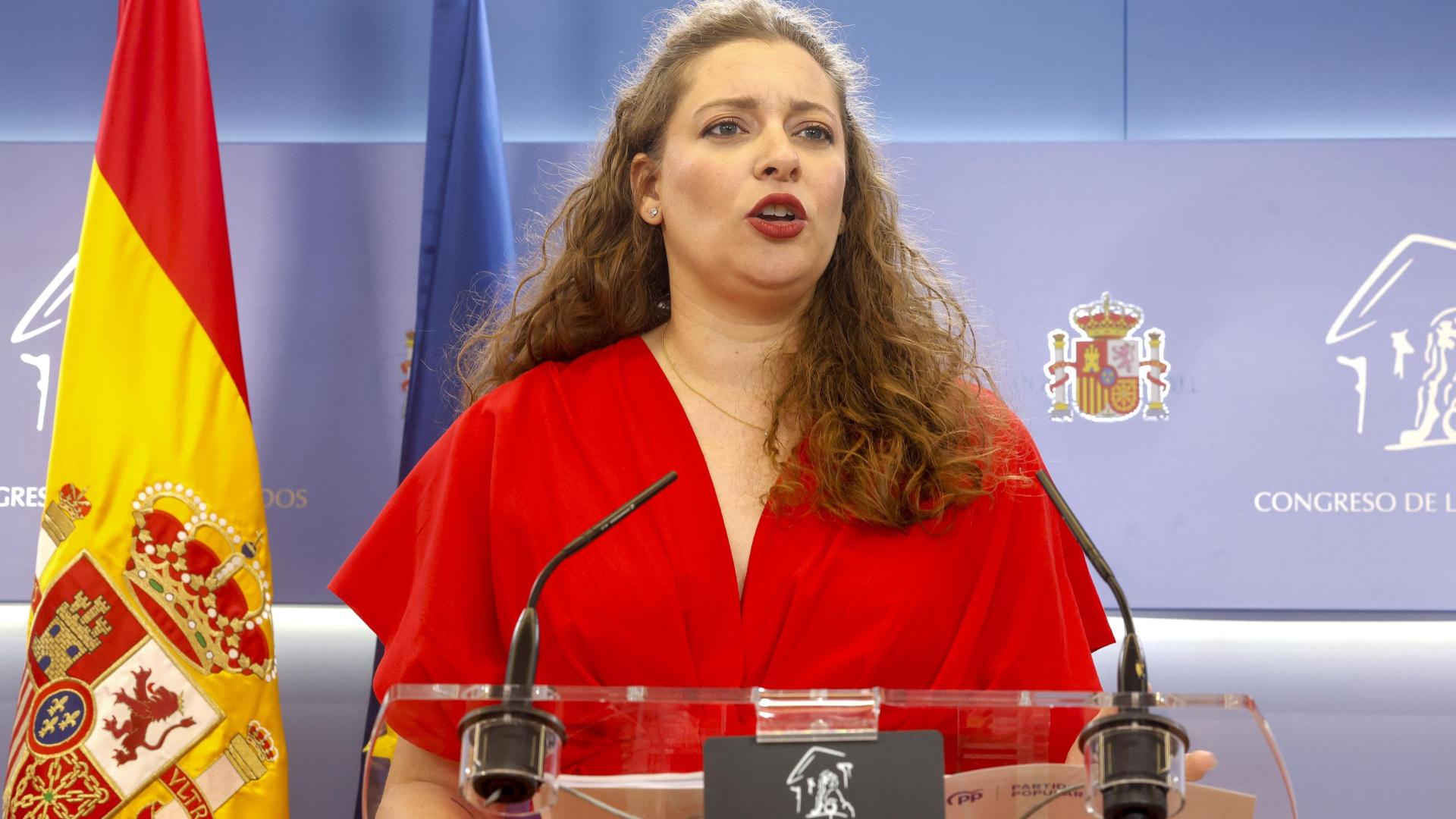 La portavoz del PP en el Congreso, Ester Muñoz