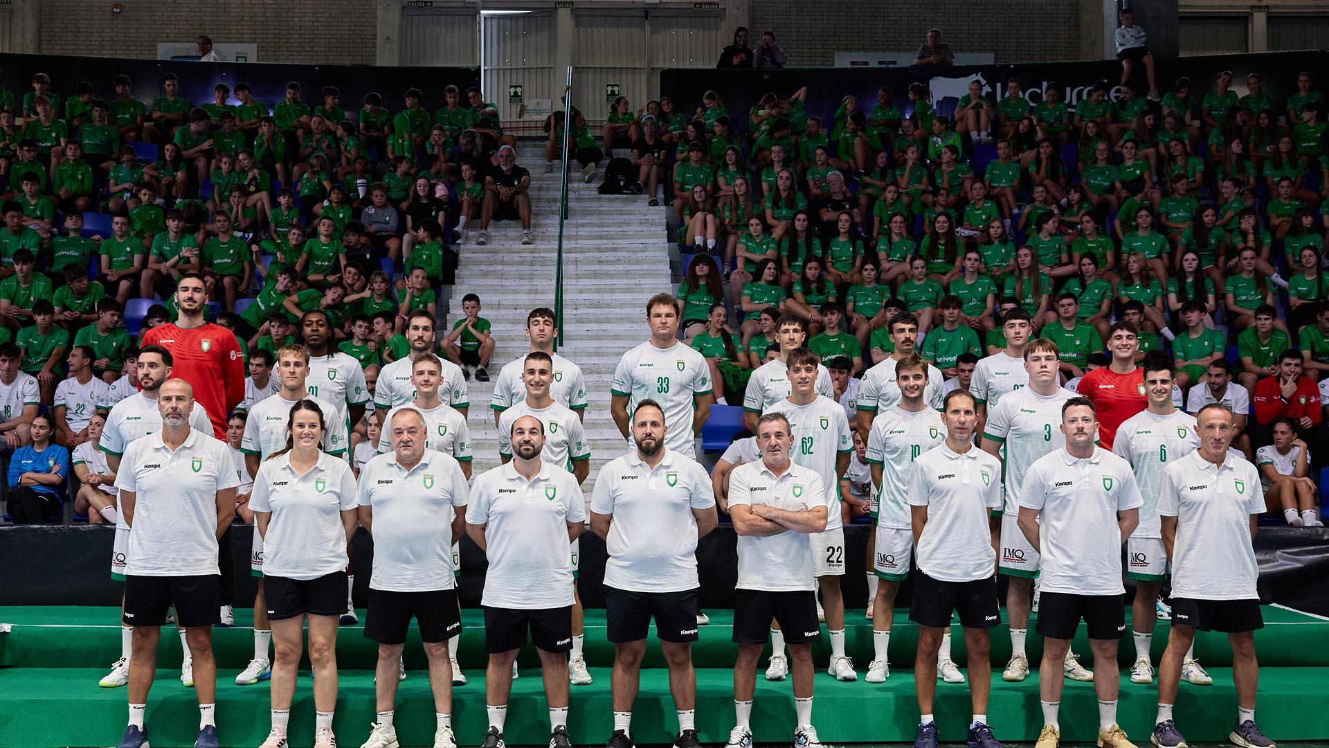 Fotos de la presentación de los tres principales equipos de Anaitasuna /