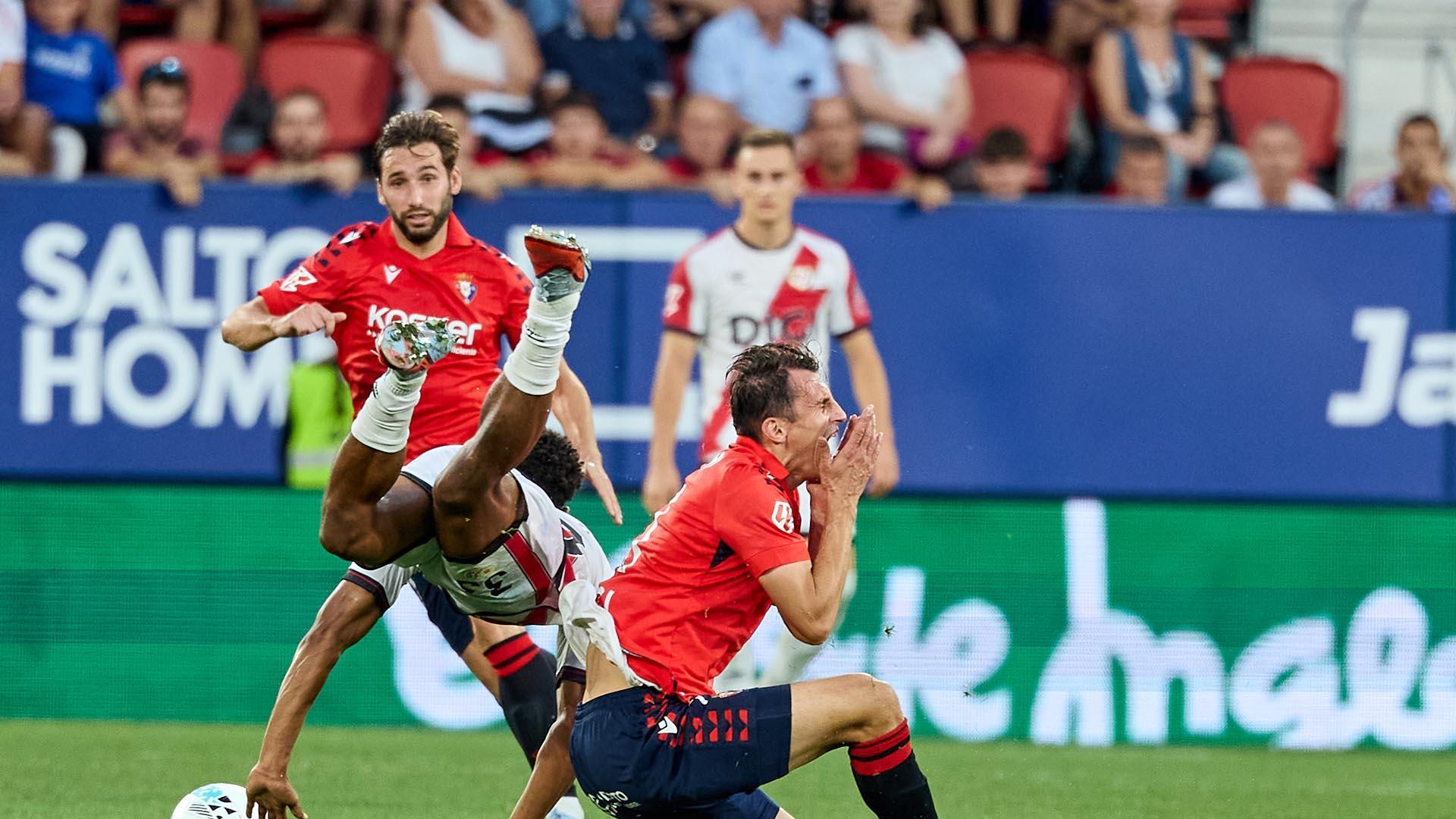 Fotos del Osasuna-Rayo Vallecano./