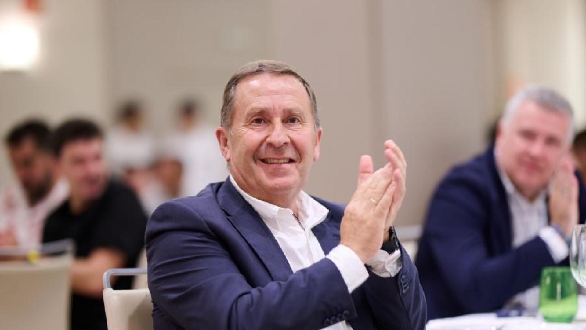 Rafa del Amo, presidente de la FNF, en una gala anterior