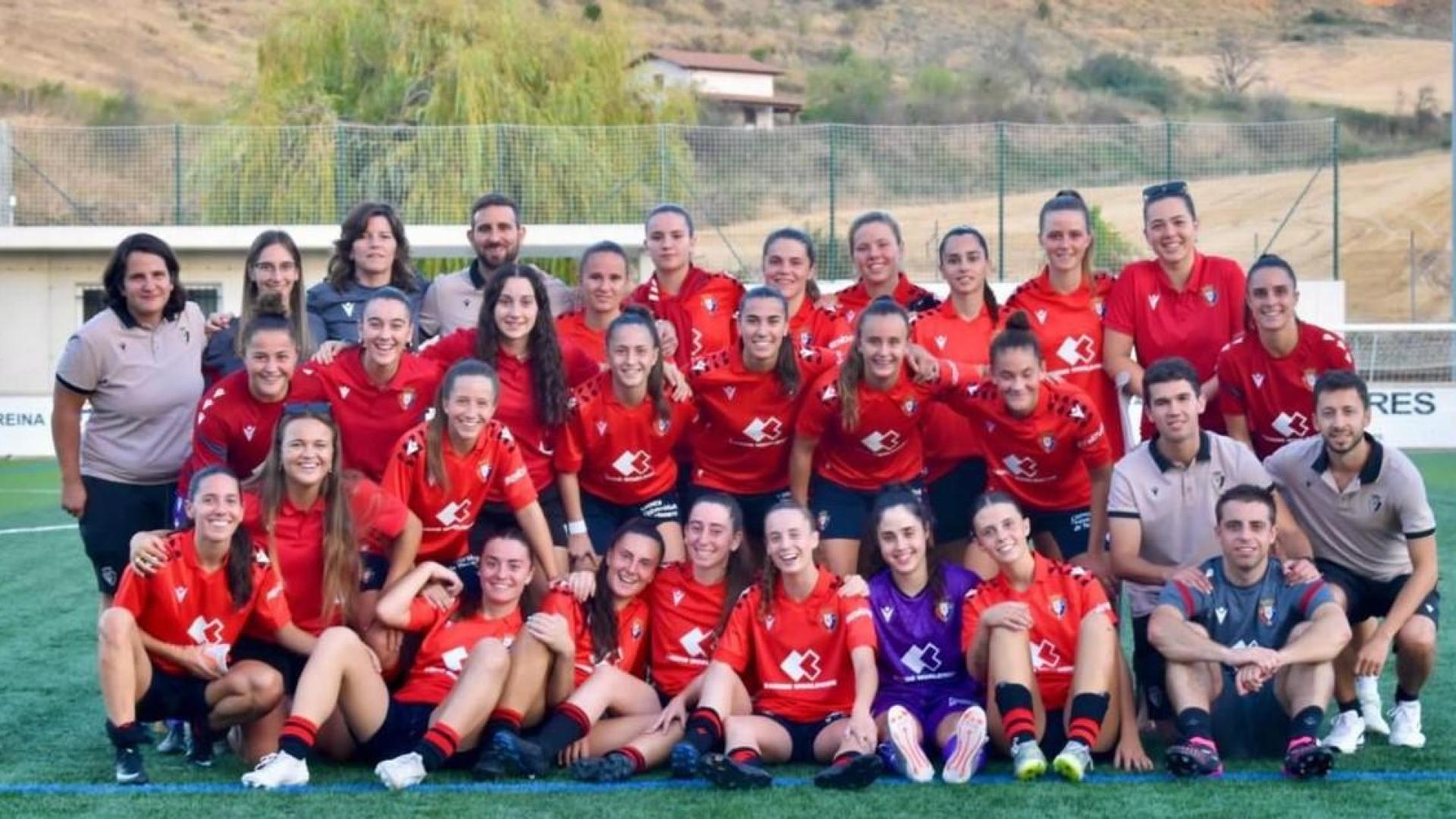Osasuna Femenino, tras su descenso de categoría, será el rival a batir en Tercera