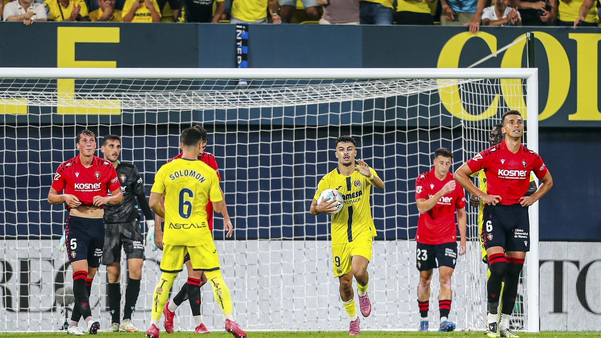 Fotos del Villarreal 2-1 Osasuna de la jornada 5./