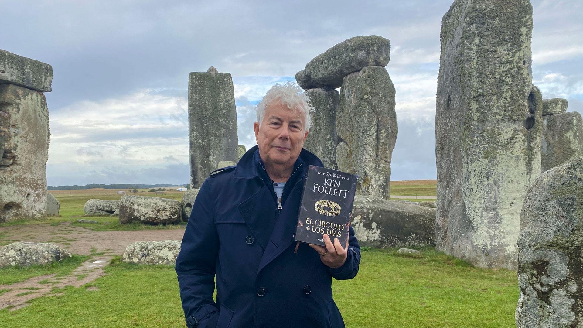 Ken Follett presenta en Stonegenhe su nueva novela, 'El círculo de los días'