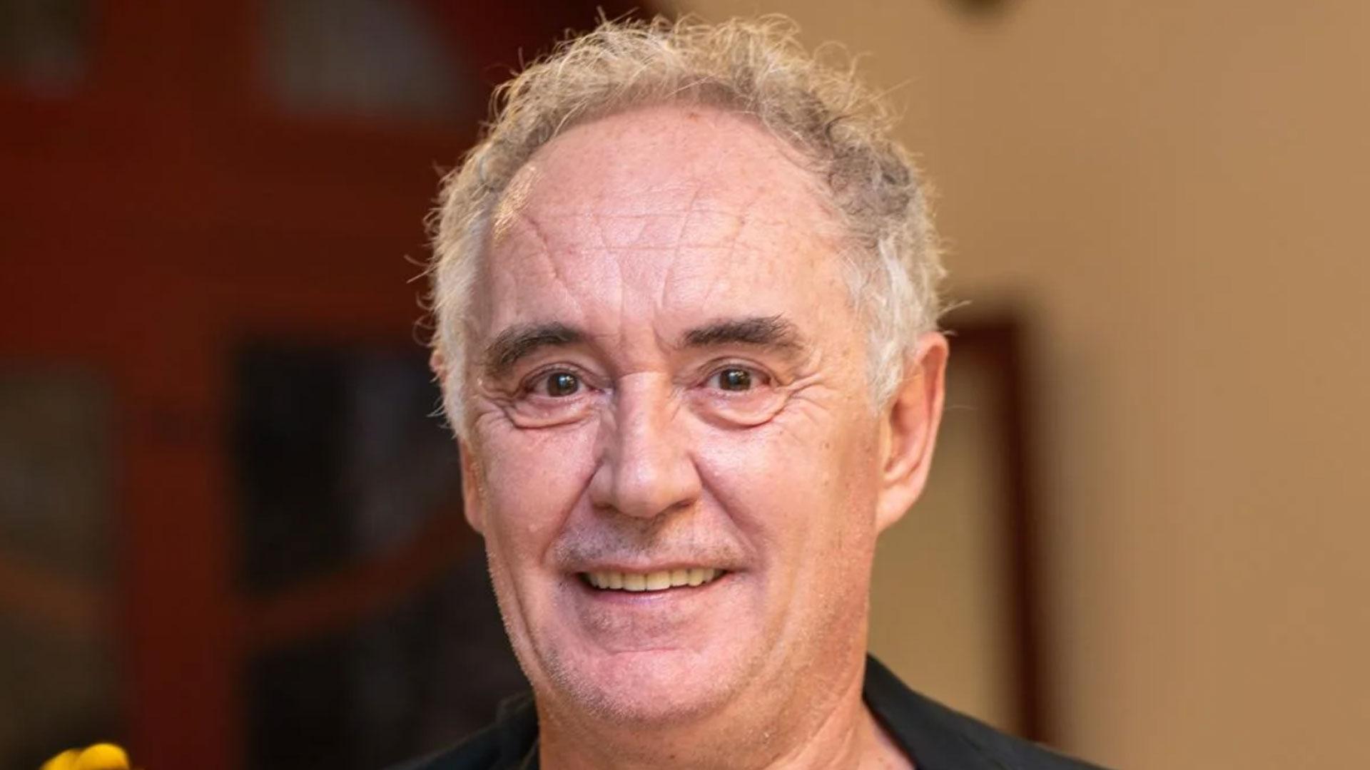 El chef Ferran Adrià