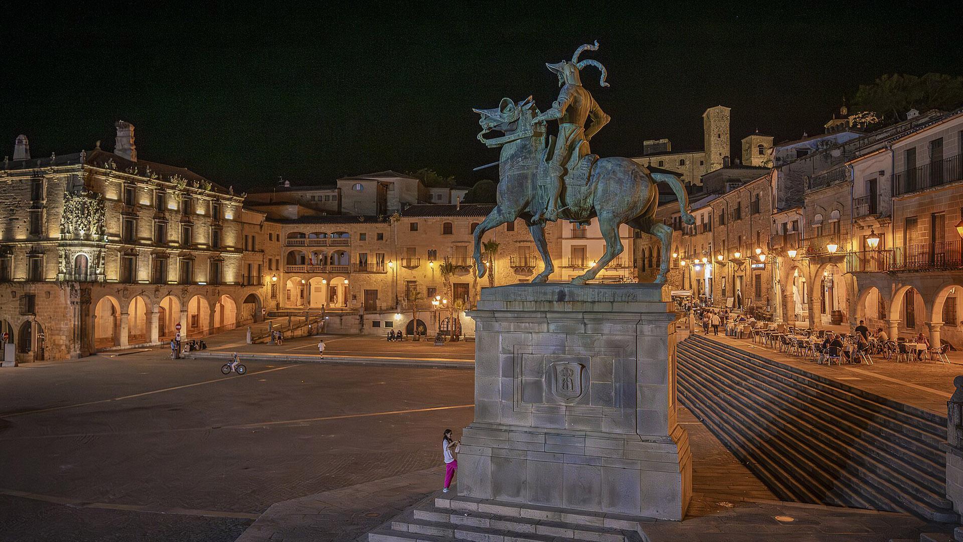 Monumento a Pizarro, en Trujillo