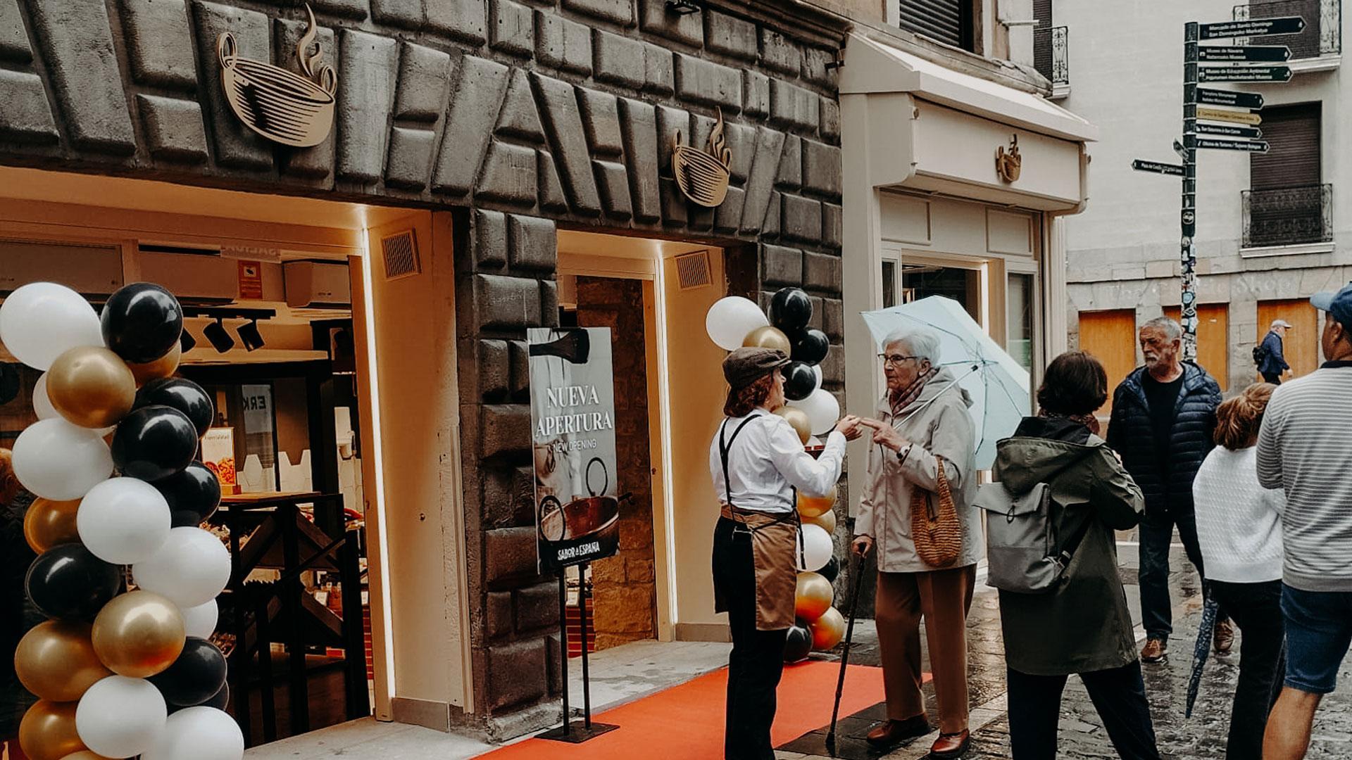 Sabor a España ha inaugurado una tienda en Pamplona