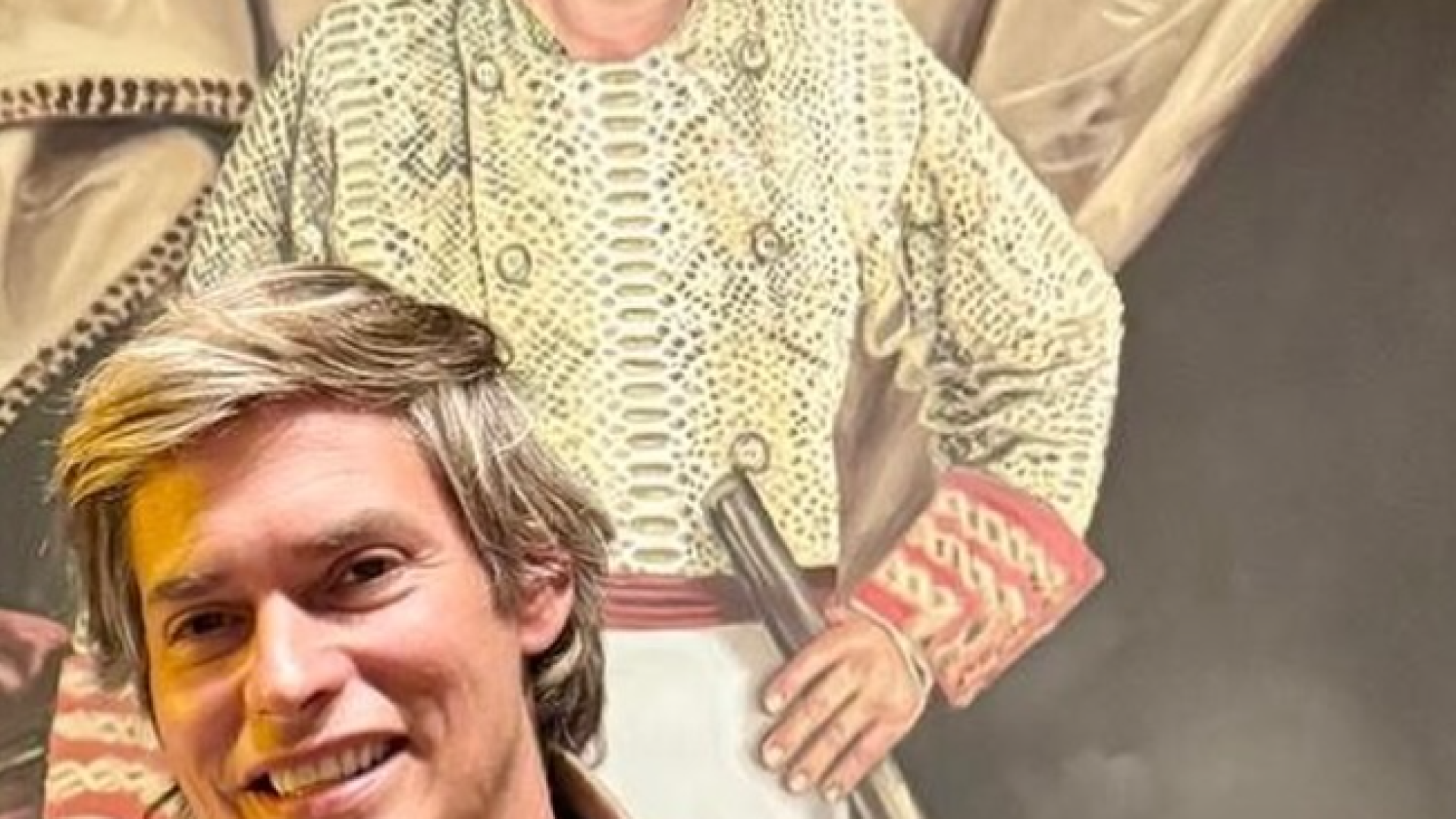 El cantante y actor venezolano Carlos Baute, en el restaurante El Huerto de Floren Domezain