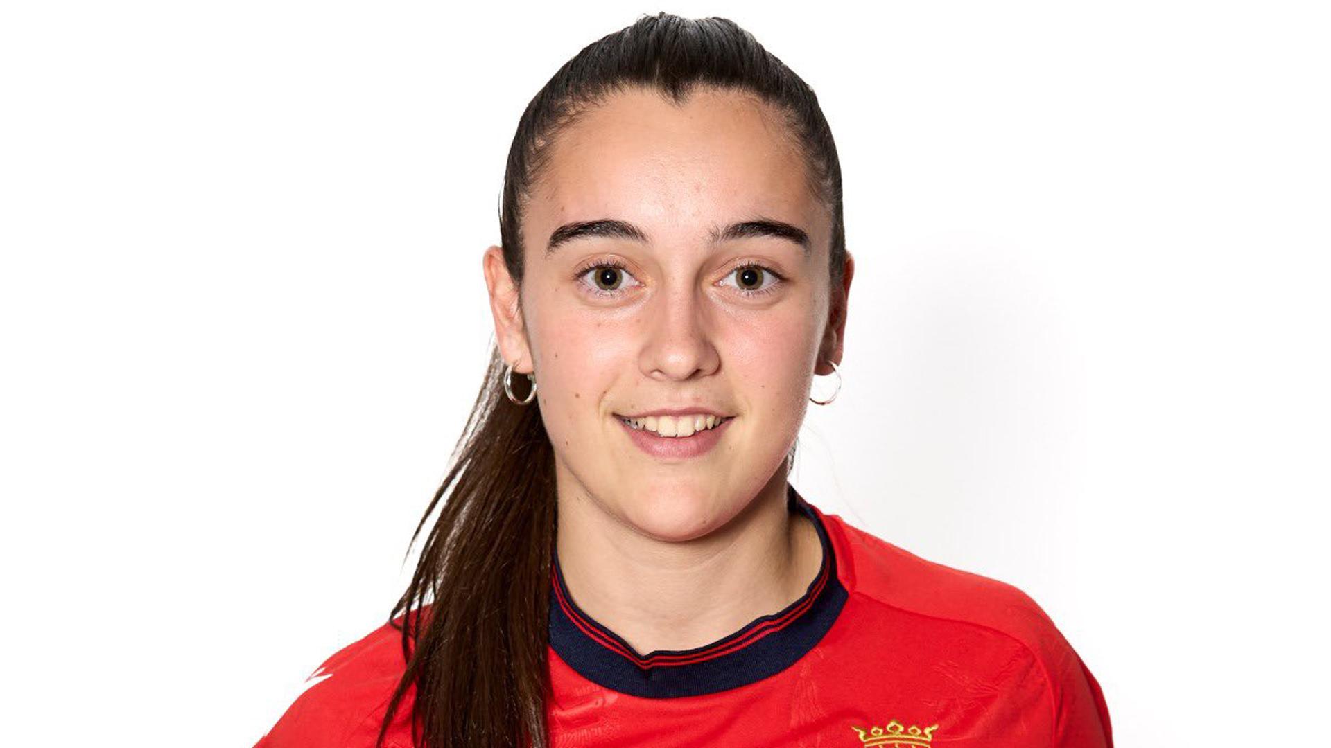 Nerea Agesta, jugadora de Osasuna
