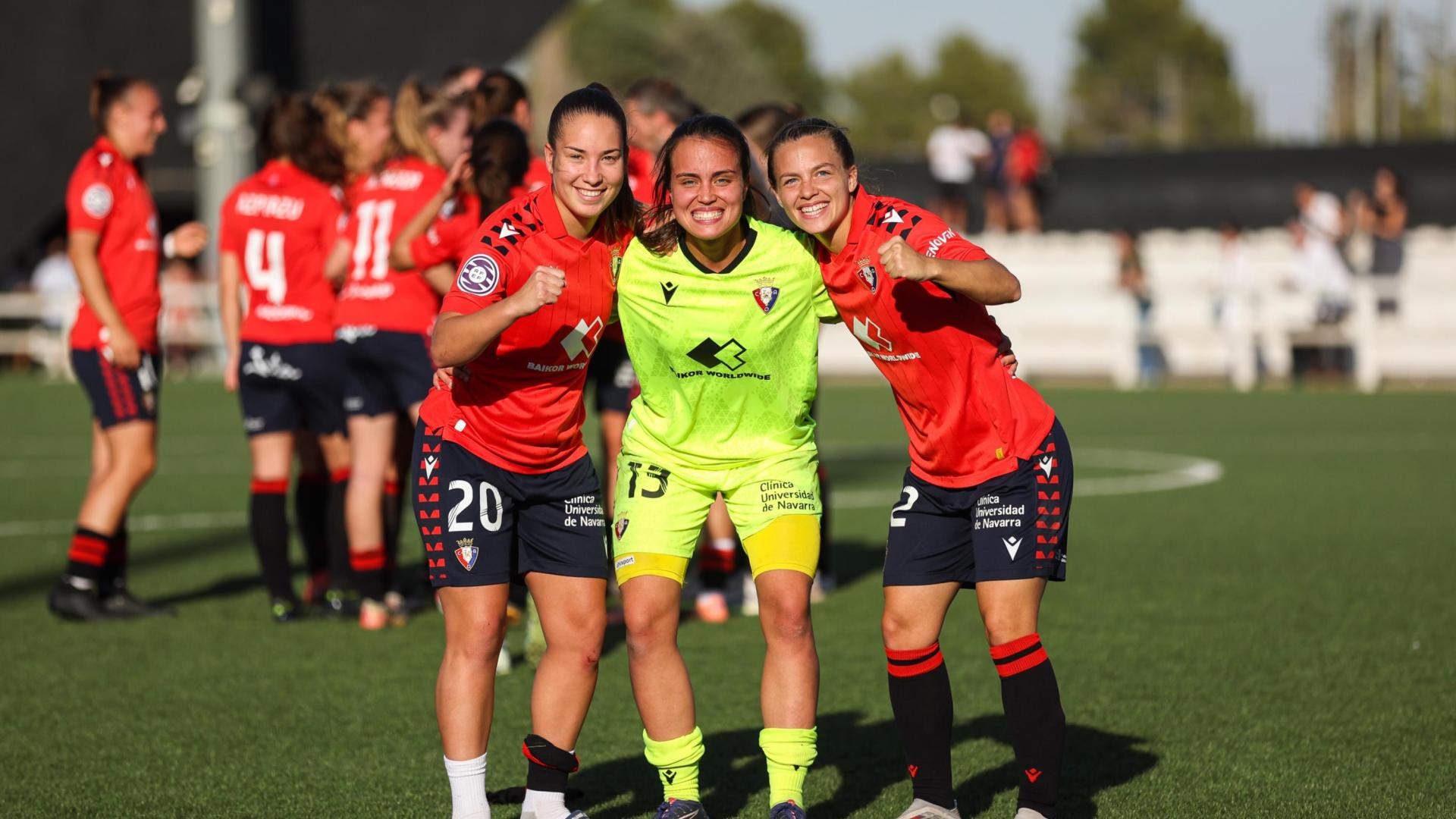 Riu, Mon y Porto, tras el triunfo ante el Albacete