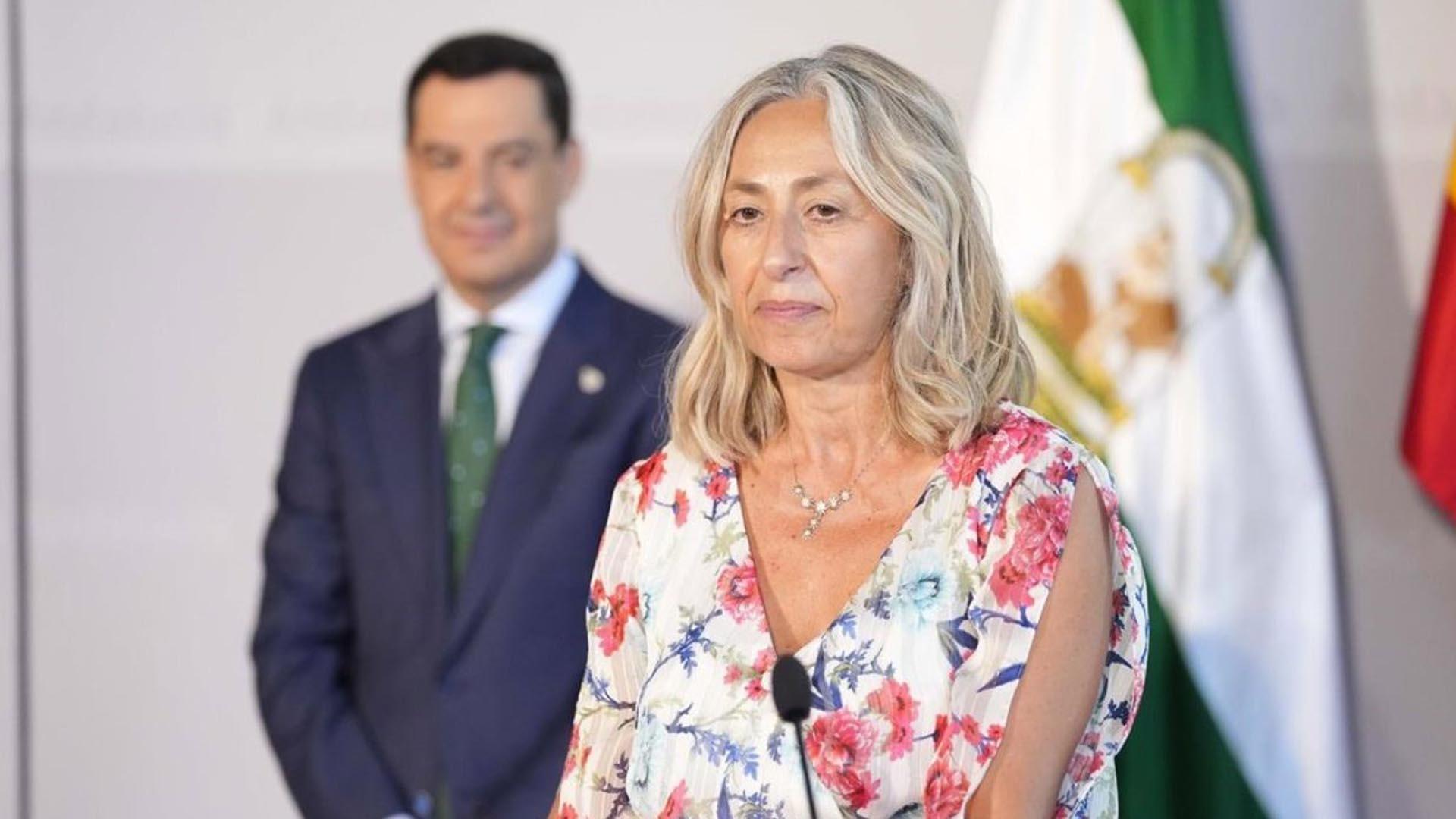 La consejera Rocío Hernández, en su comparecencia del pasado 3 de octubre